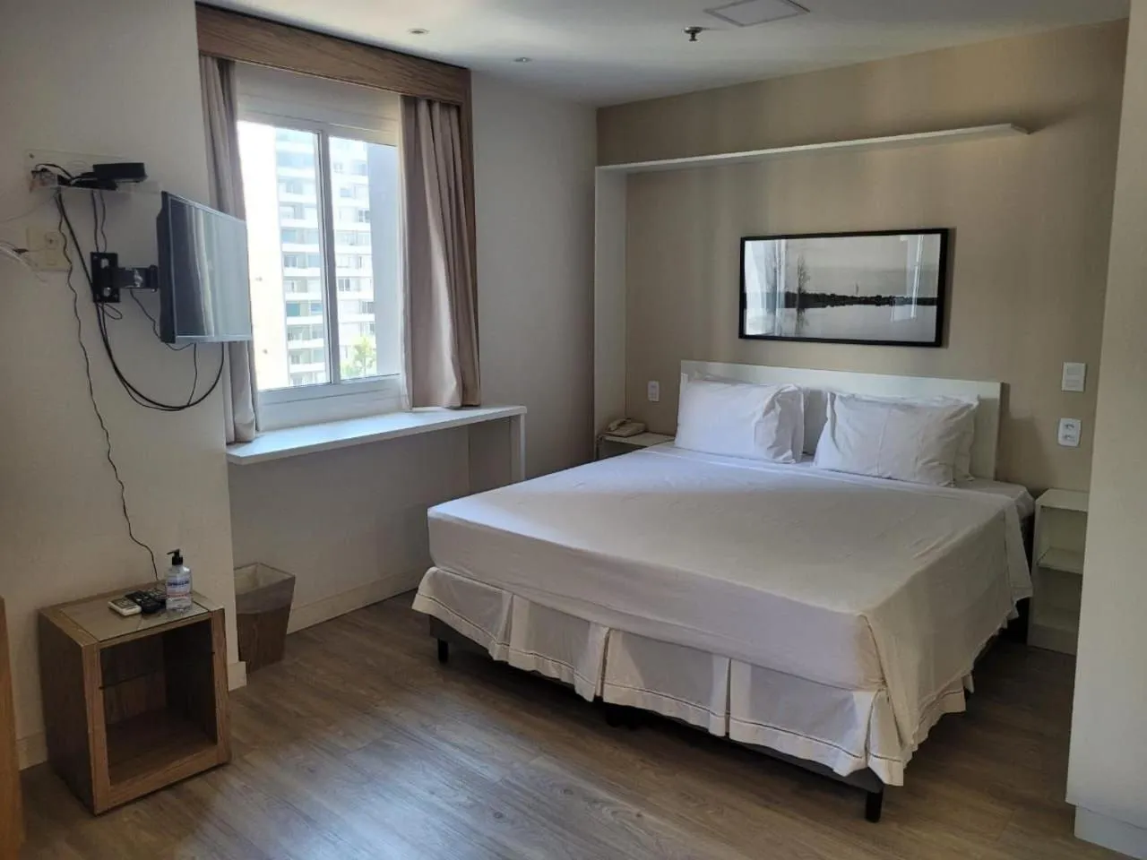 Bed in Elegant Flat Paulista Alameda Campinas Garagem , Pool, Ar Cod,