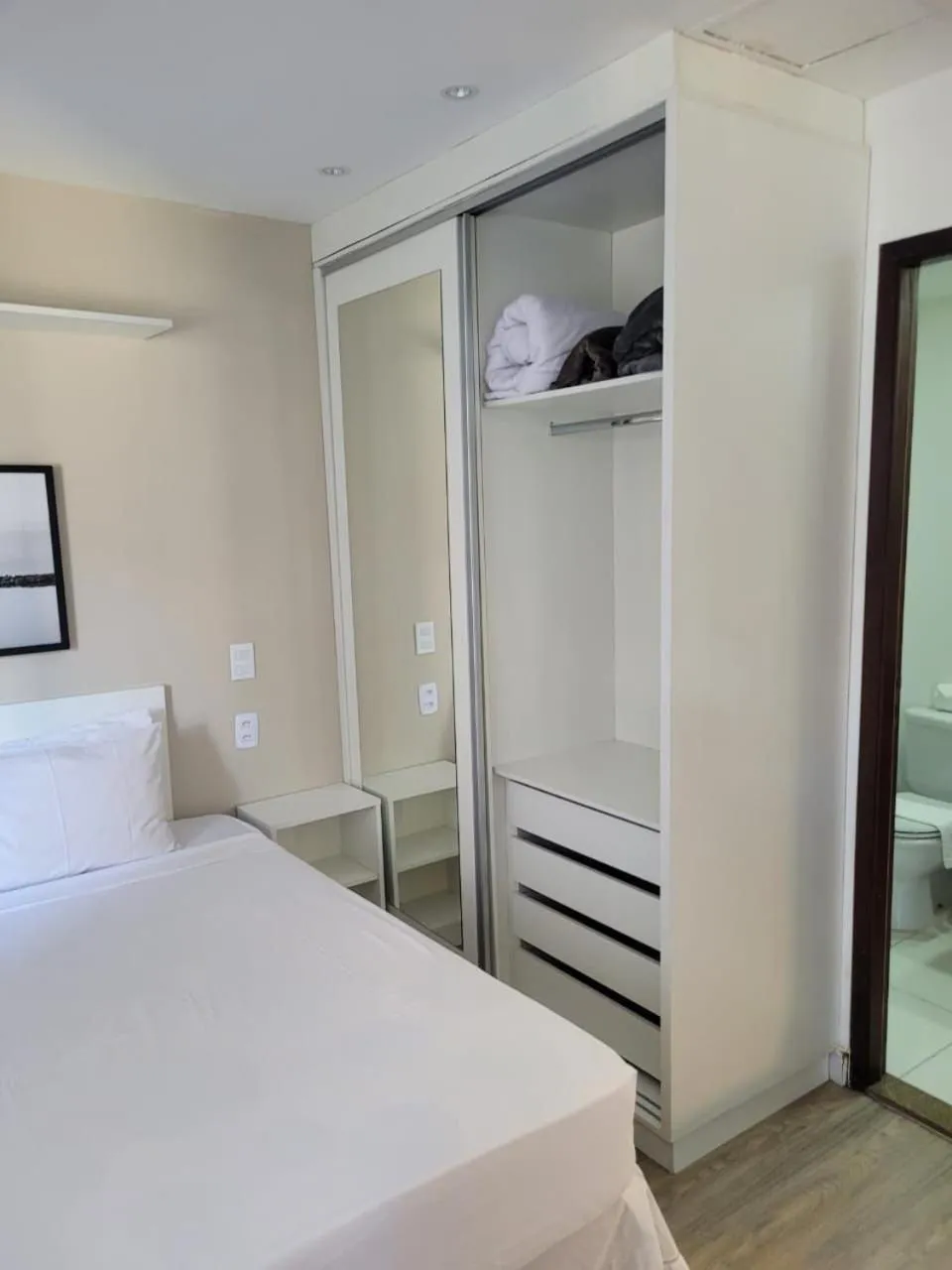 Bed in Elegant Flat Paulista Alameda Campinas Garagem , Pool, Ar Cod,