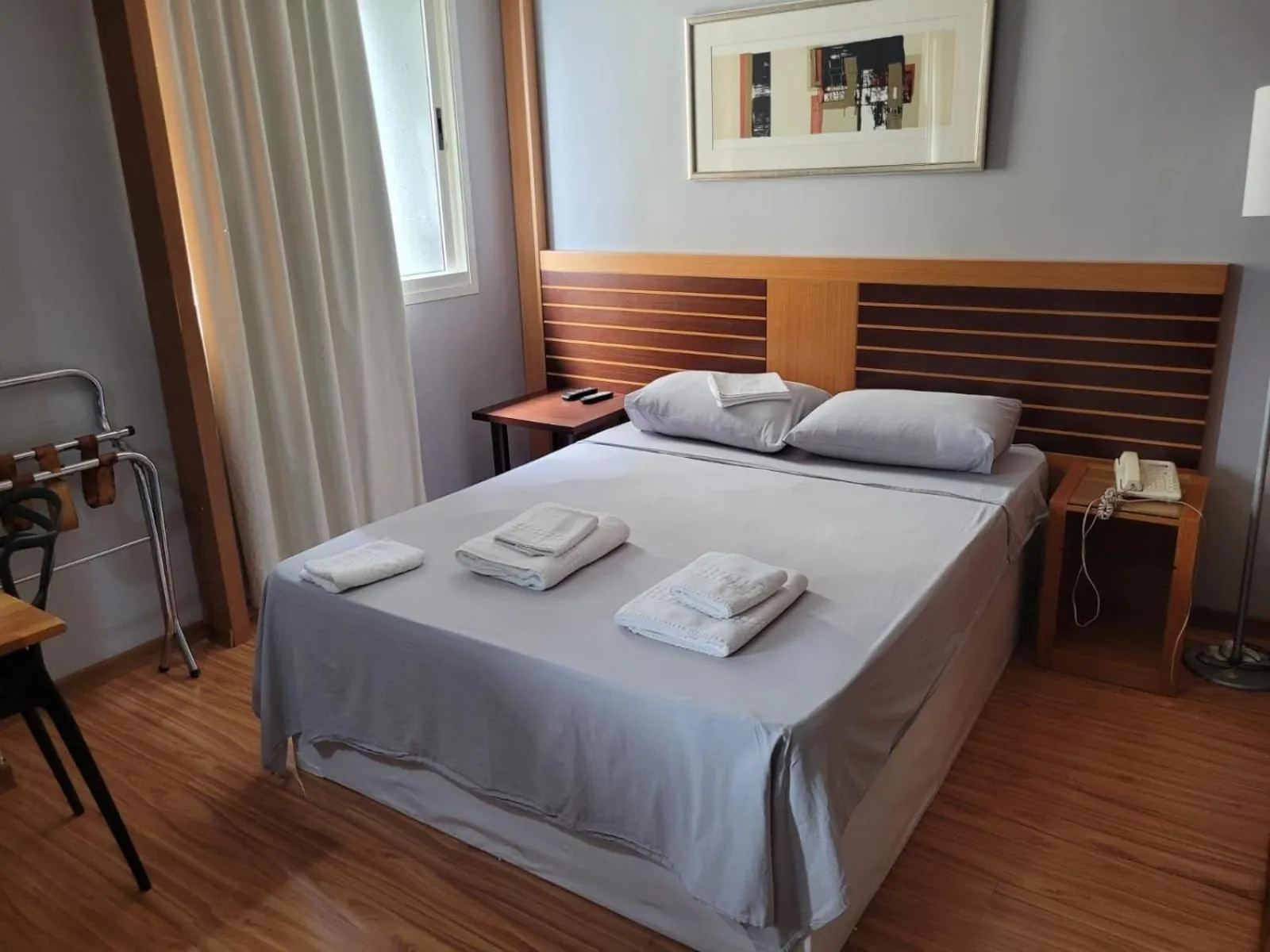 Bed in Elegant Flat Paulista Alameda Campinas Garagem , Pool, Ar Cod,