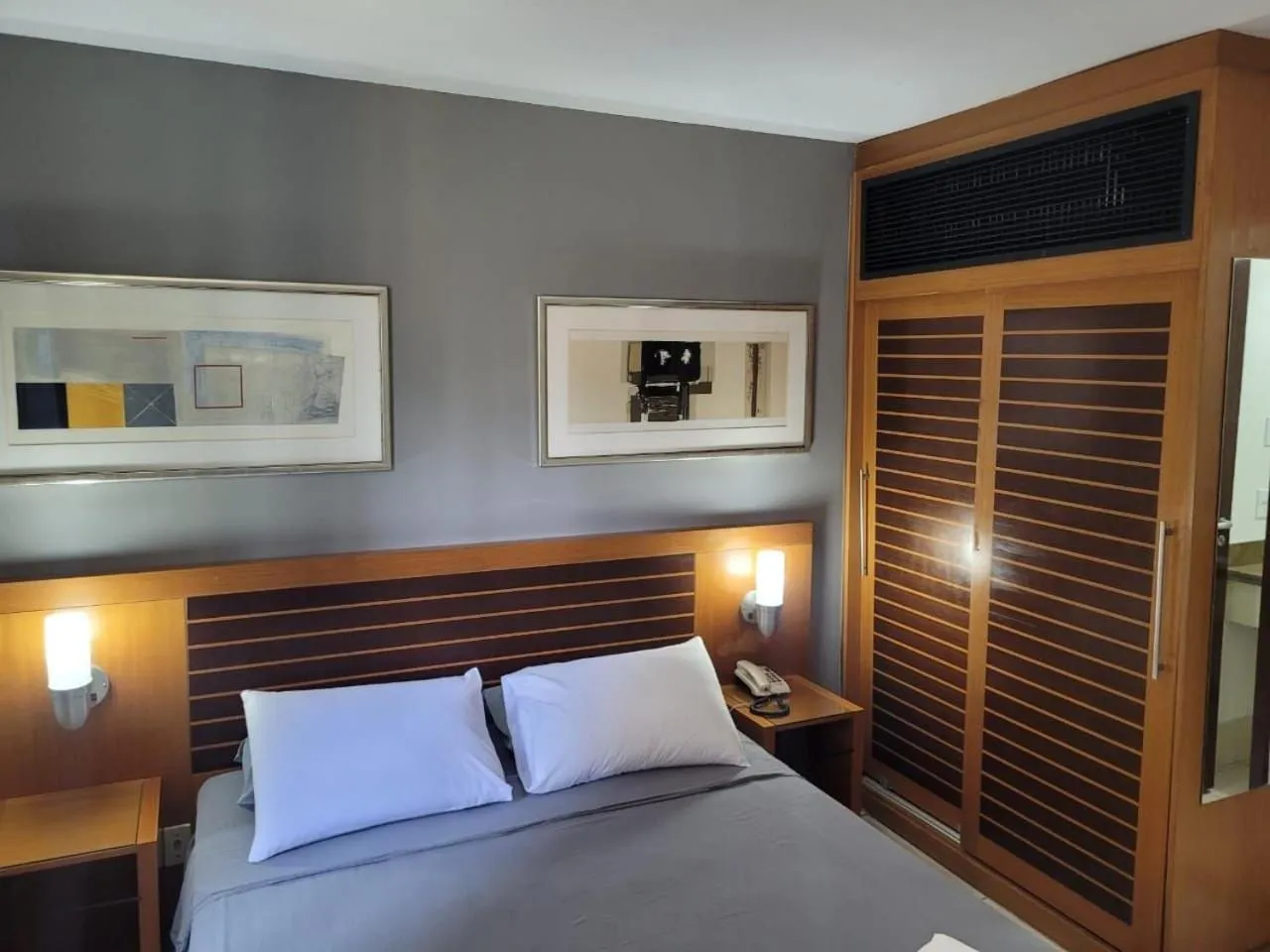 Bed in Elegant Flat Paulista Alameda Campinas Garagem , Pool, Ar Cod,