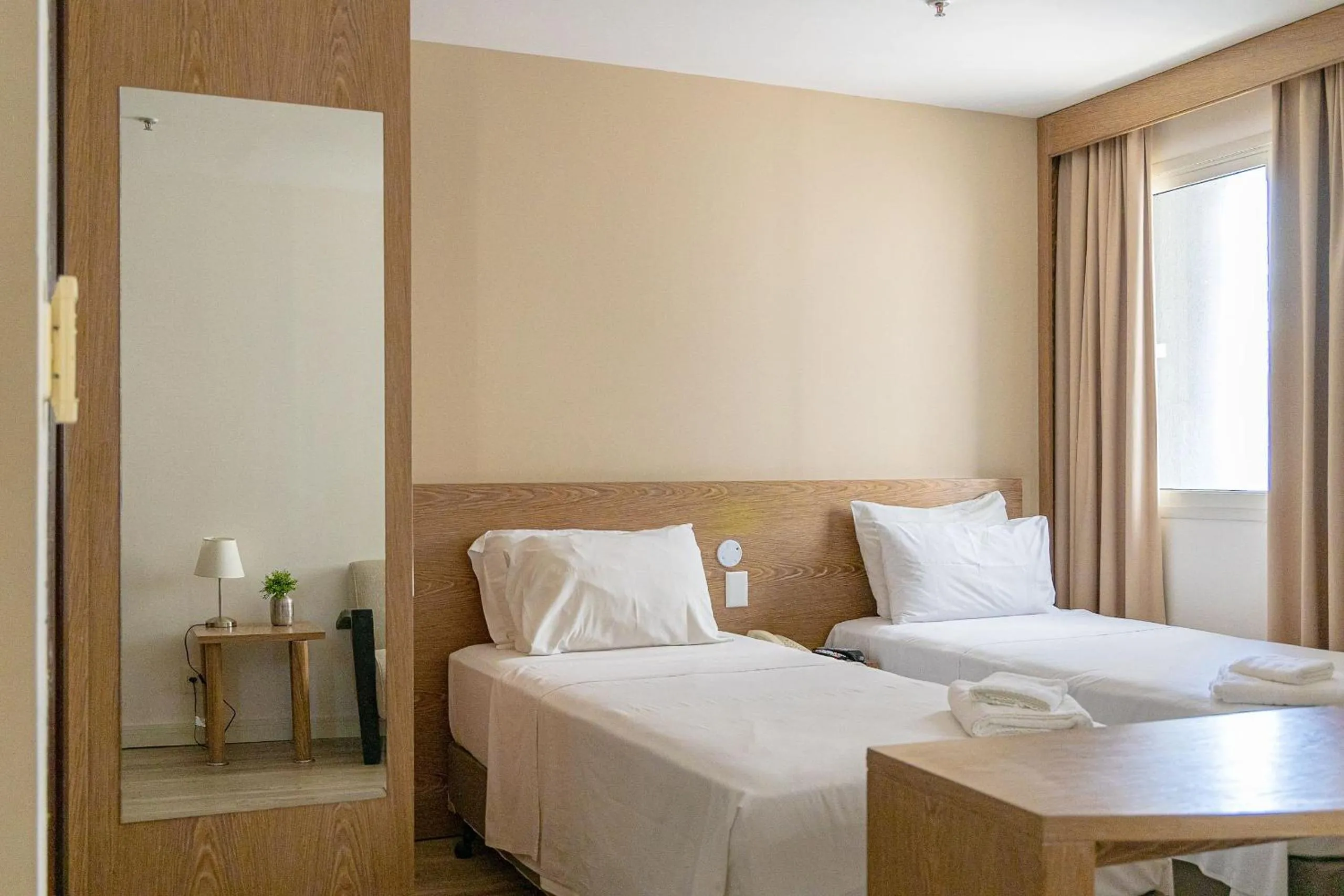 Bed in Elegant Flat Paulista Alameda Campinas Garagem , Pool, Ar Cod,