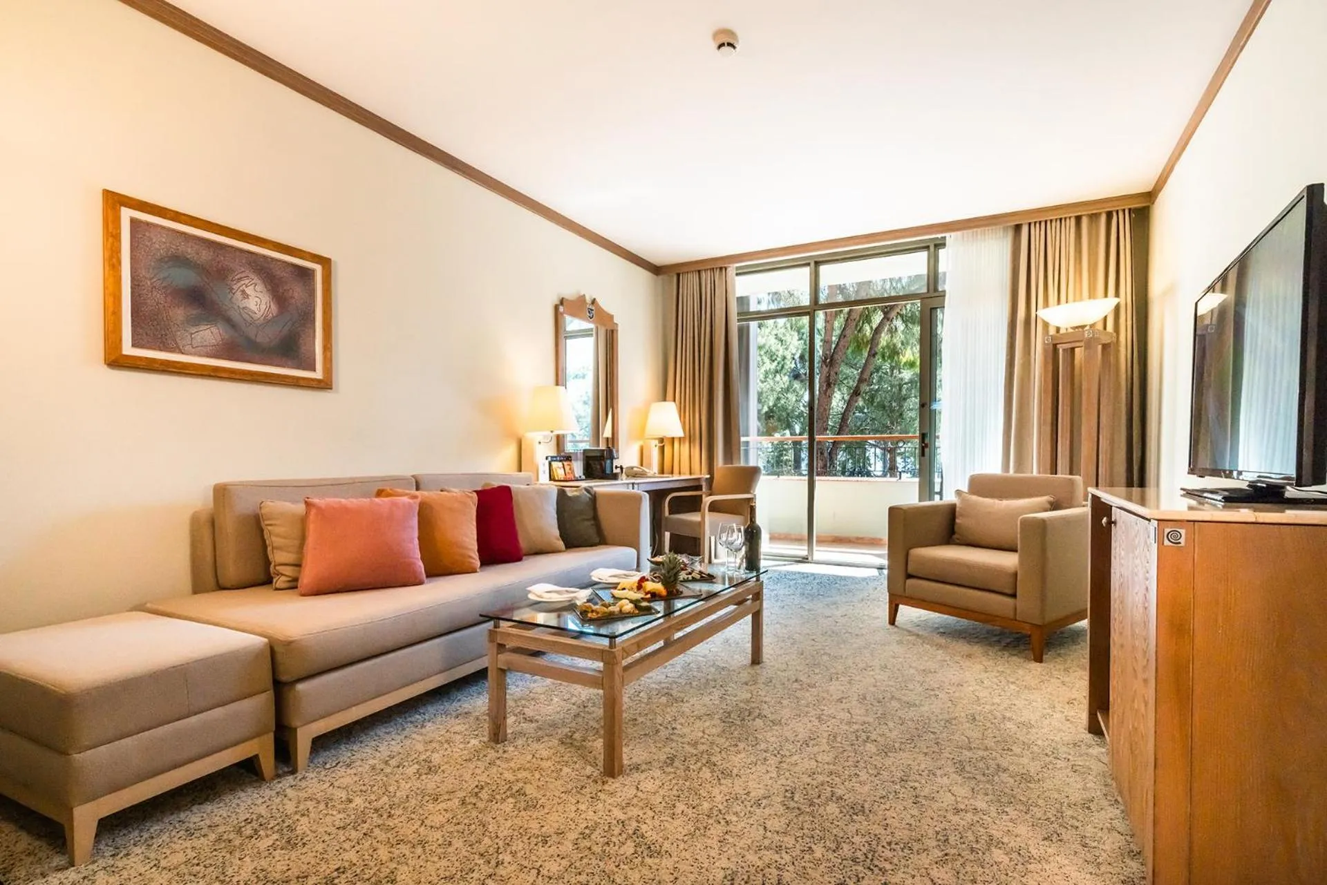 Communal lounge/ TV room in Gloria Verde Resort