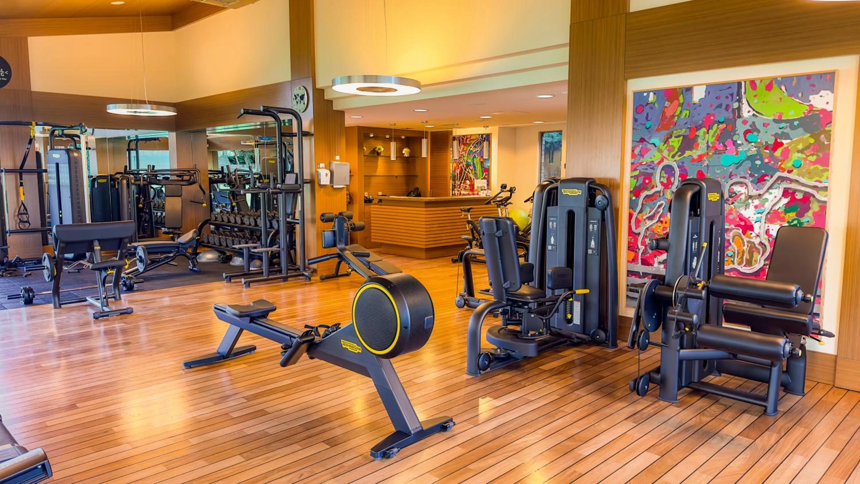 Fitness centre/facilities in Gloria Verde Resort