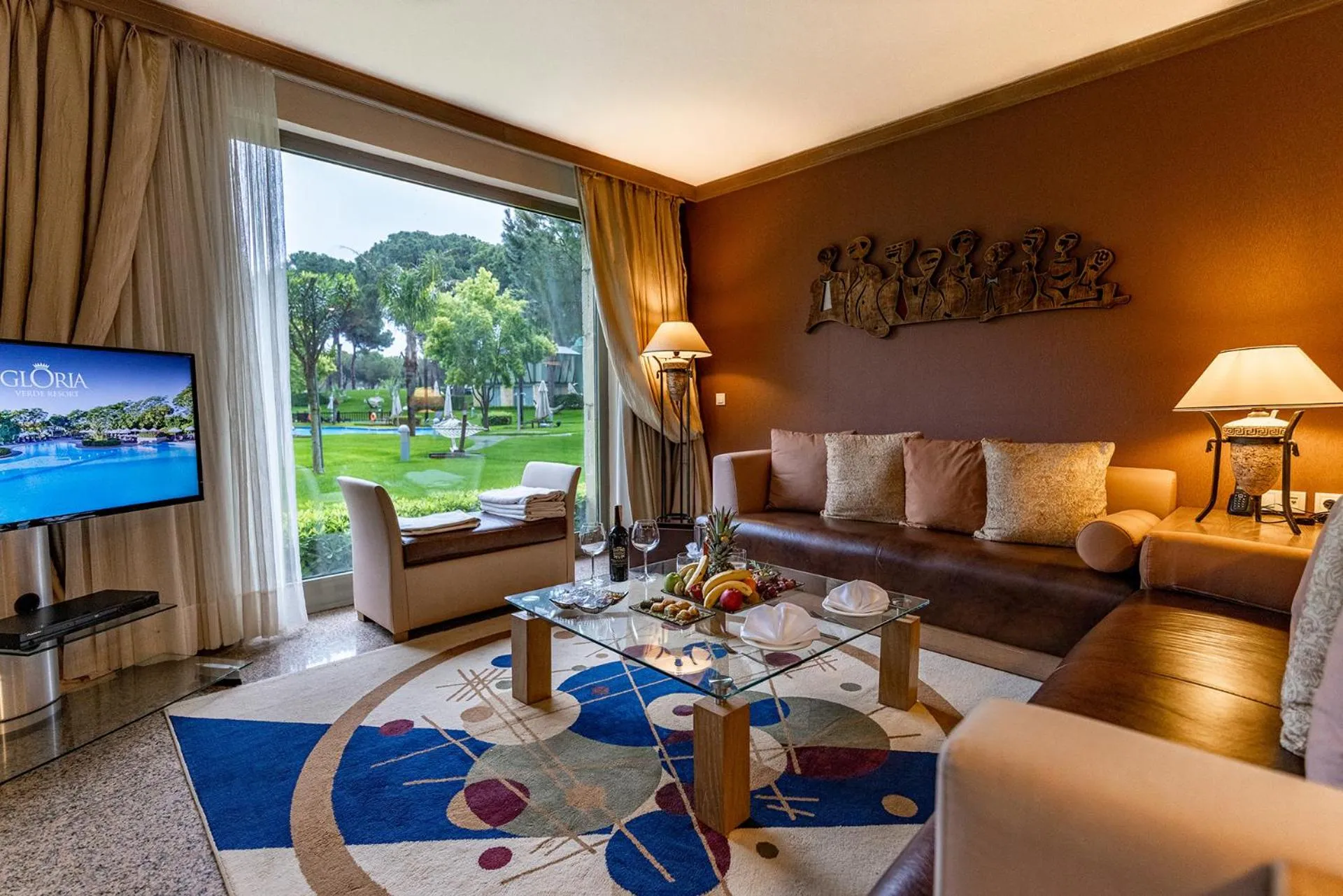 Communal lounge/ TV room in Gloria Verde Resort