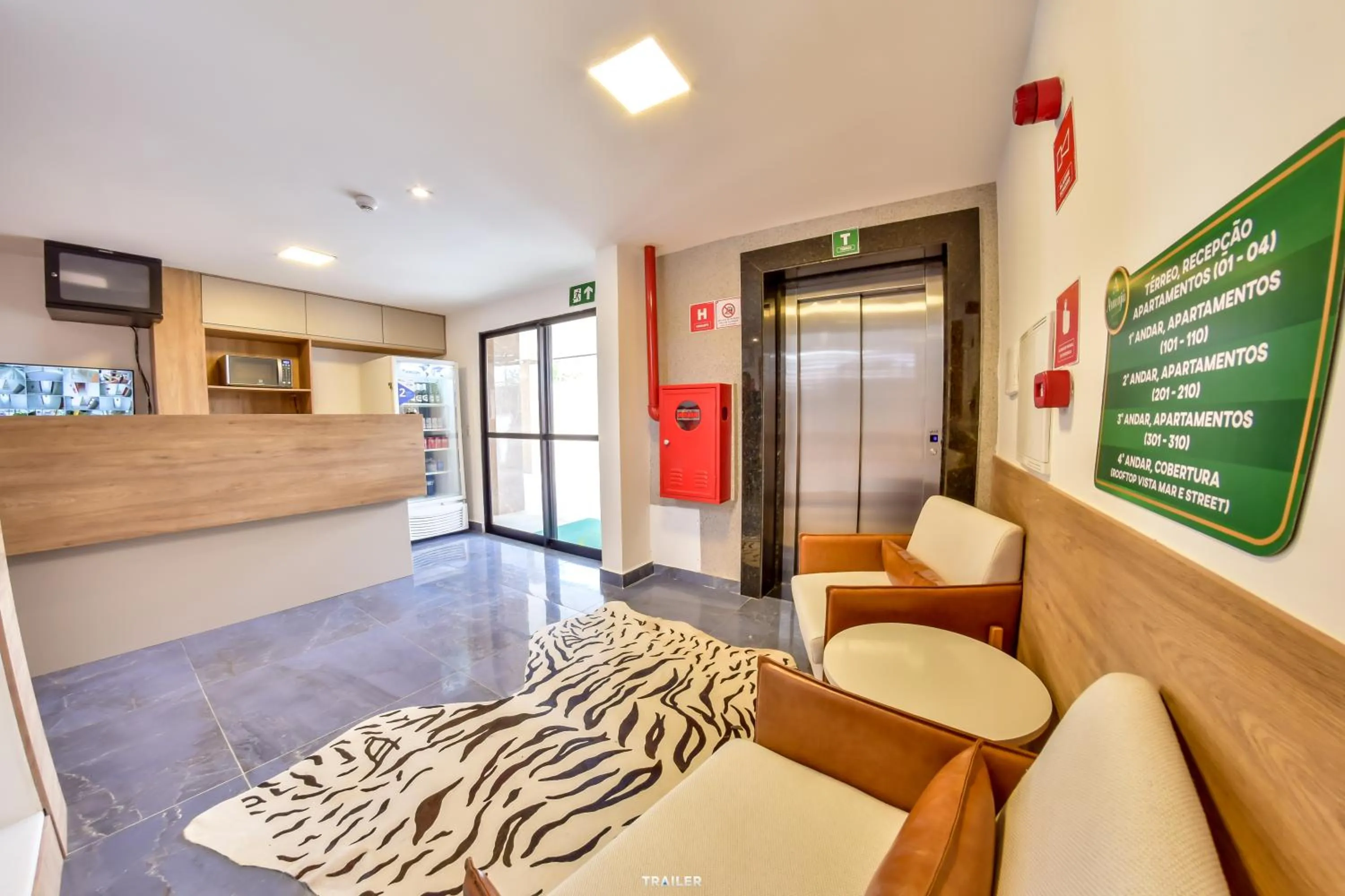 Lobby or reception in Hotel Aracaju Suites