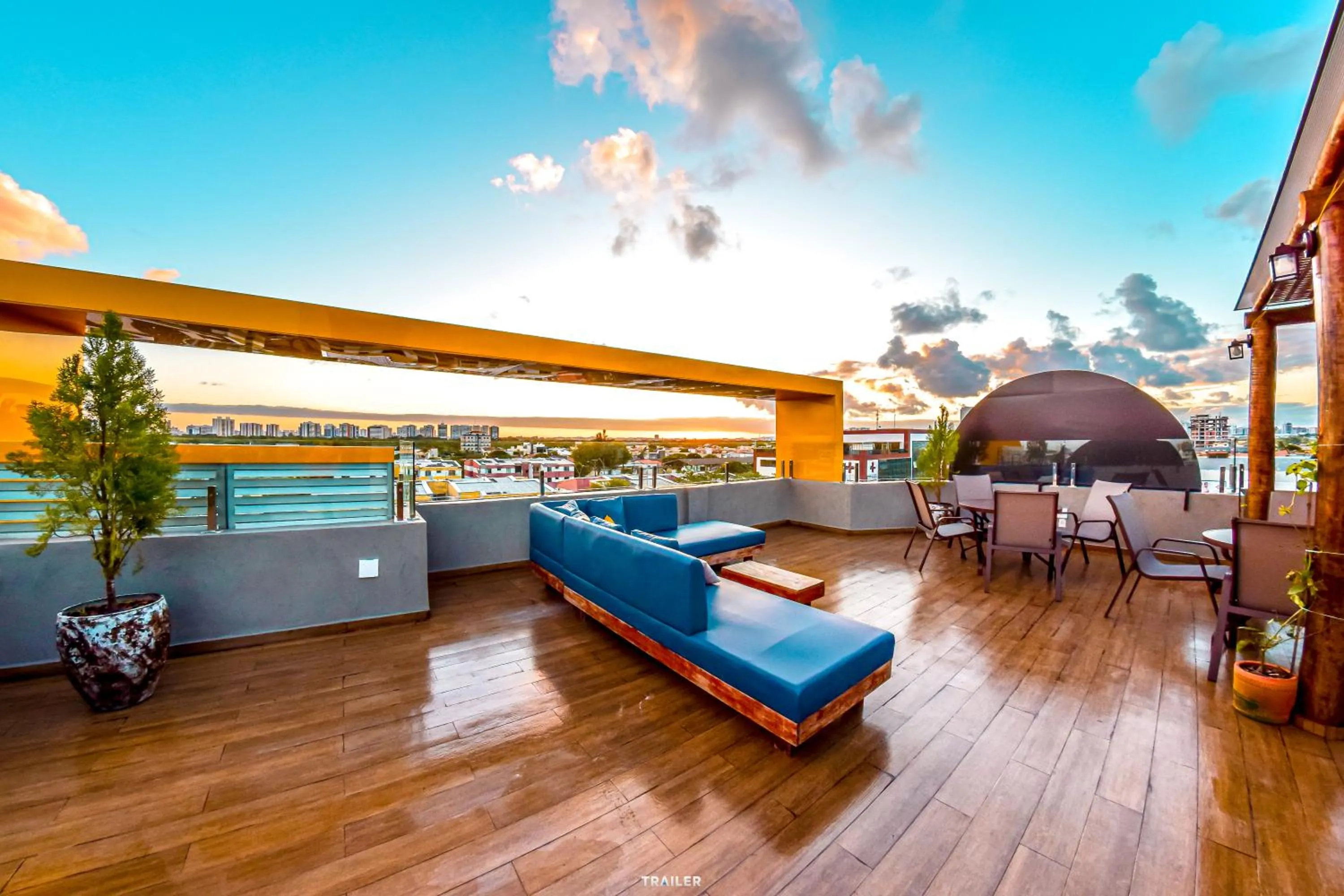 Balcony/Terrace in Hotel Aracaju Suites