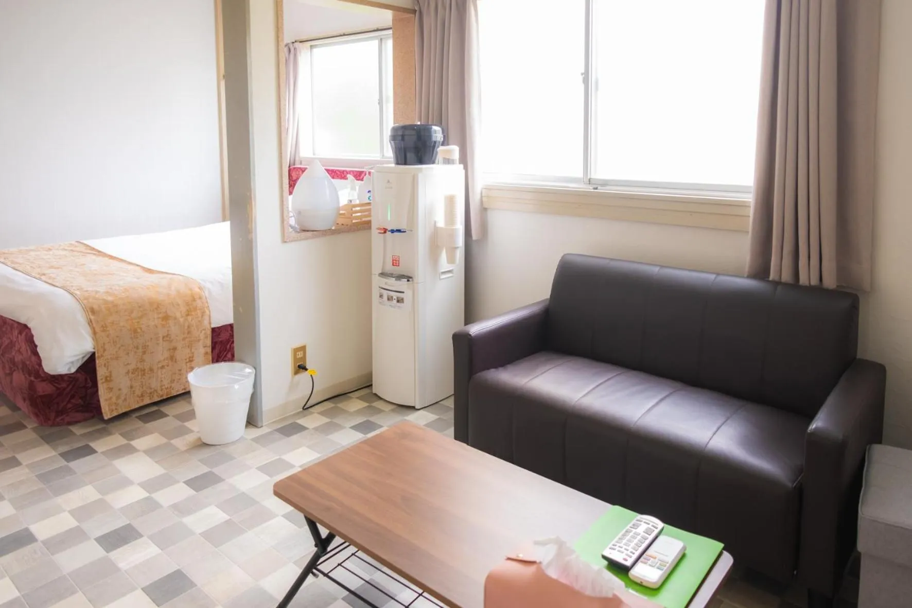 Photo of the whole room, Bed in Hotel Lucia at Maebashi Akagi