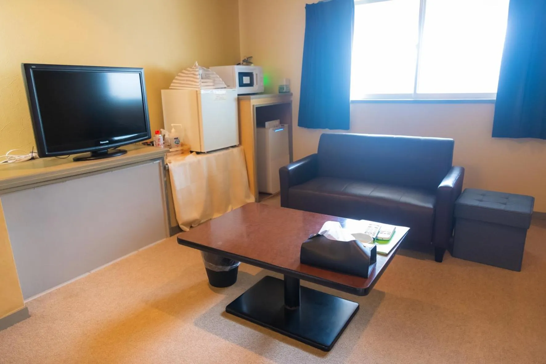 Living room in Hotel Lucia at Maebashi Akagi