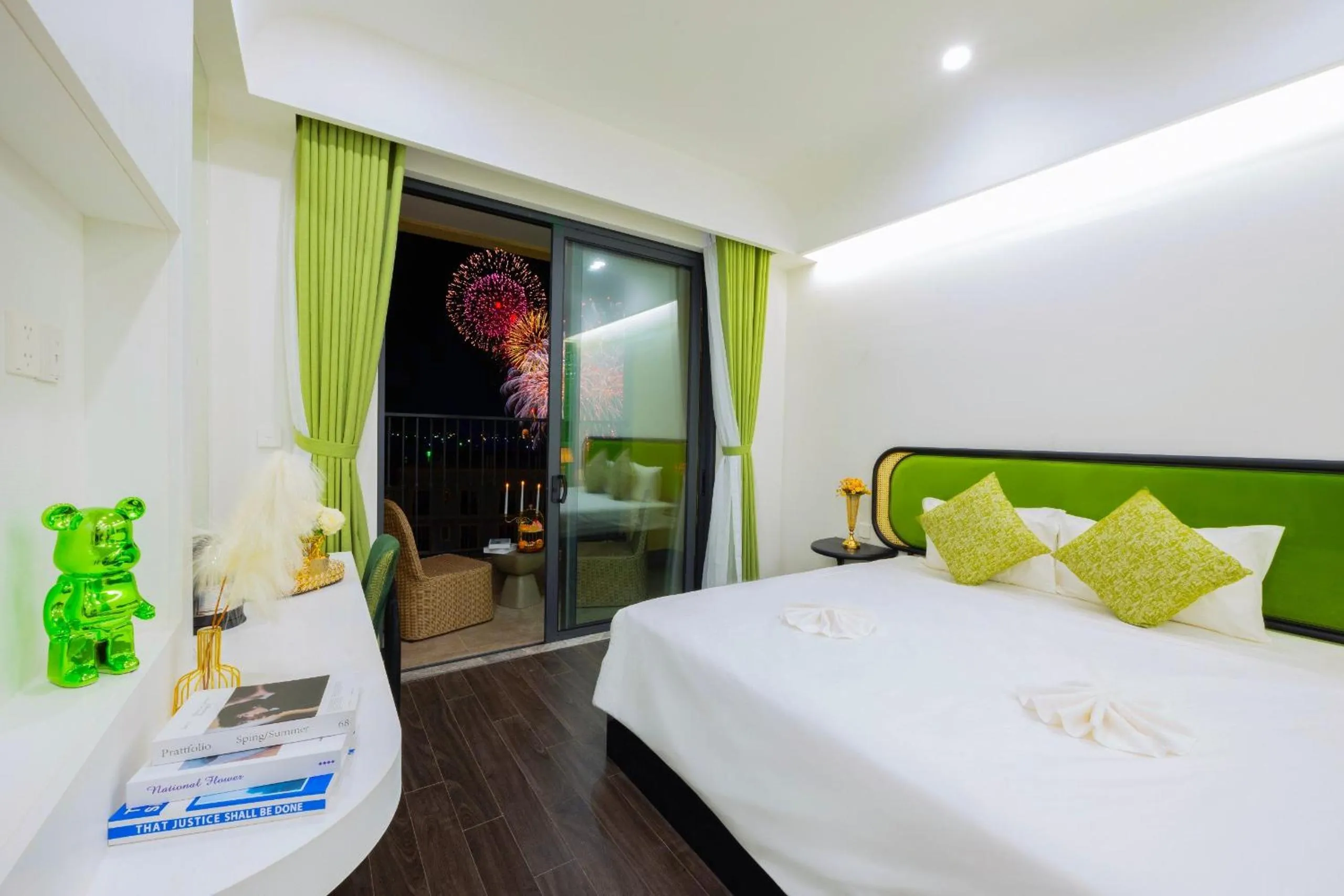Bedroom, Bed in Sunset Sorrento Phu Quoc