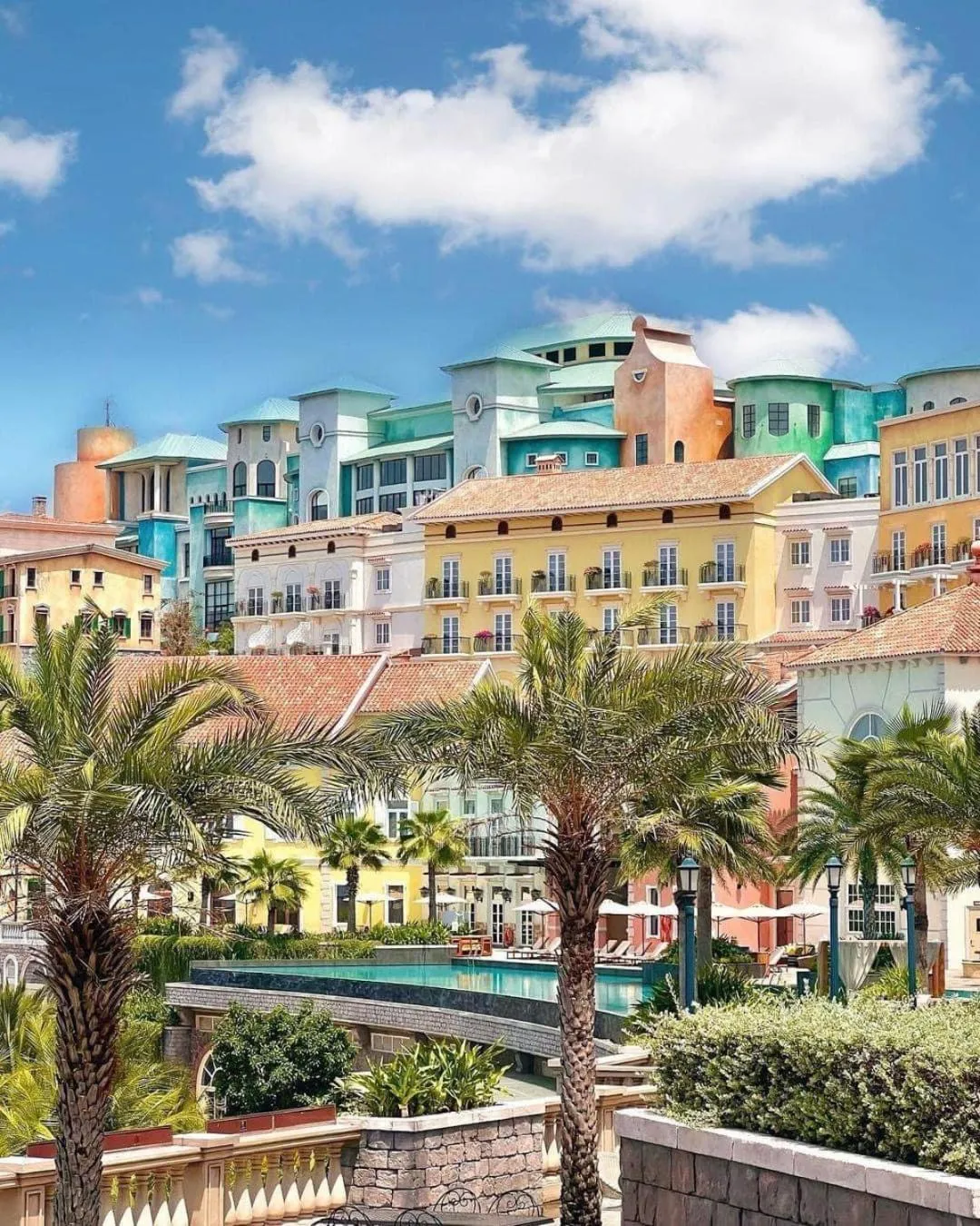 Neighbourhood in Sunset Sorrento Phu Quoc