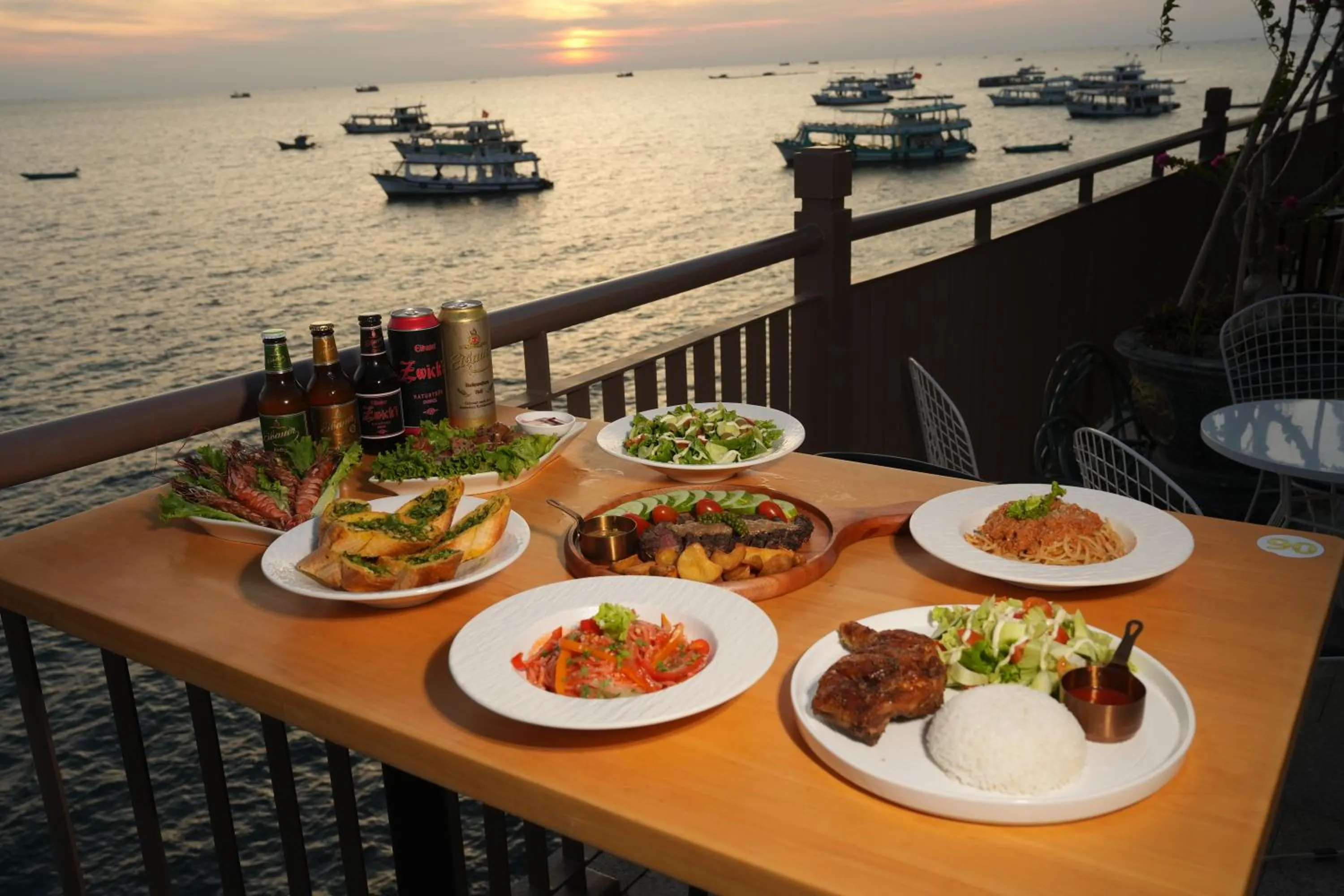 Dinner in Sunset Sorrento Phu Quoc