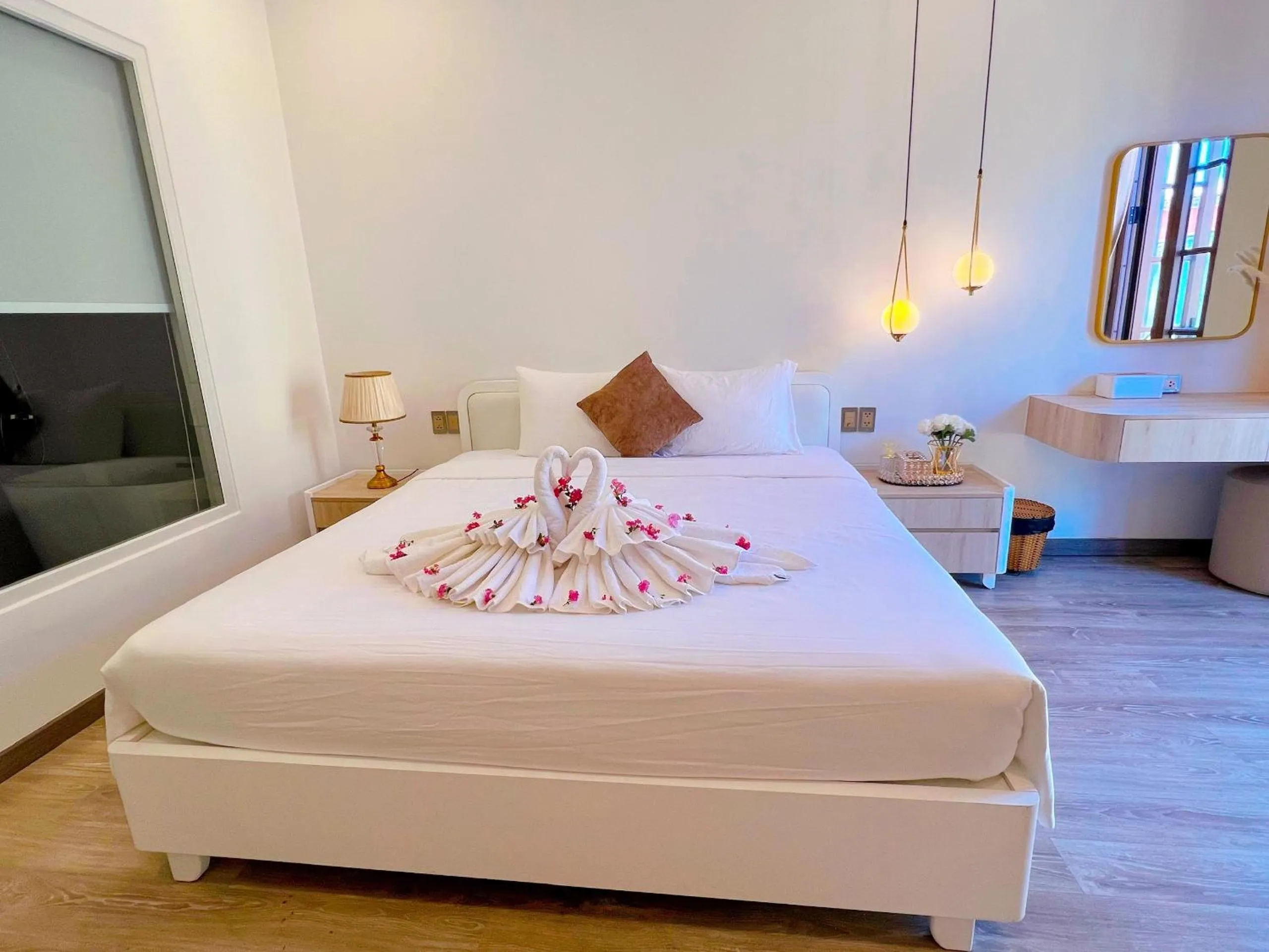 Bed in Sunset Sorrento Phu Quoc