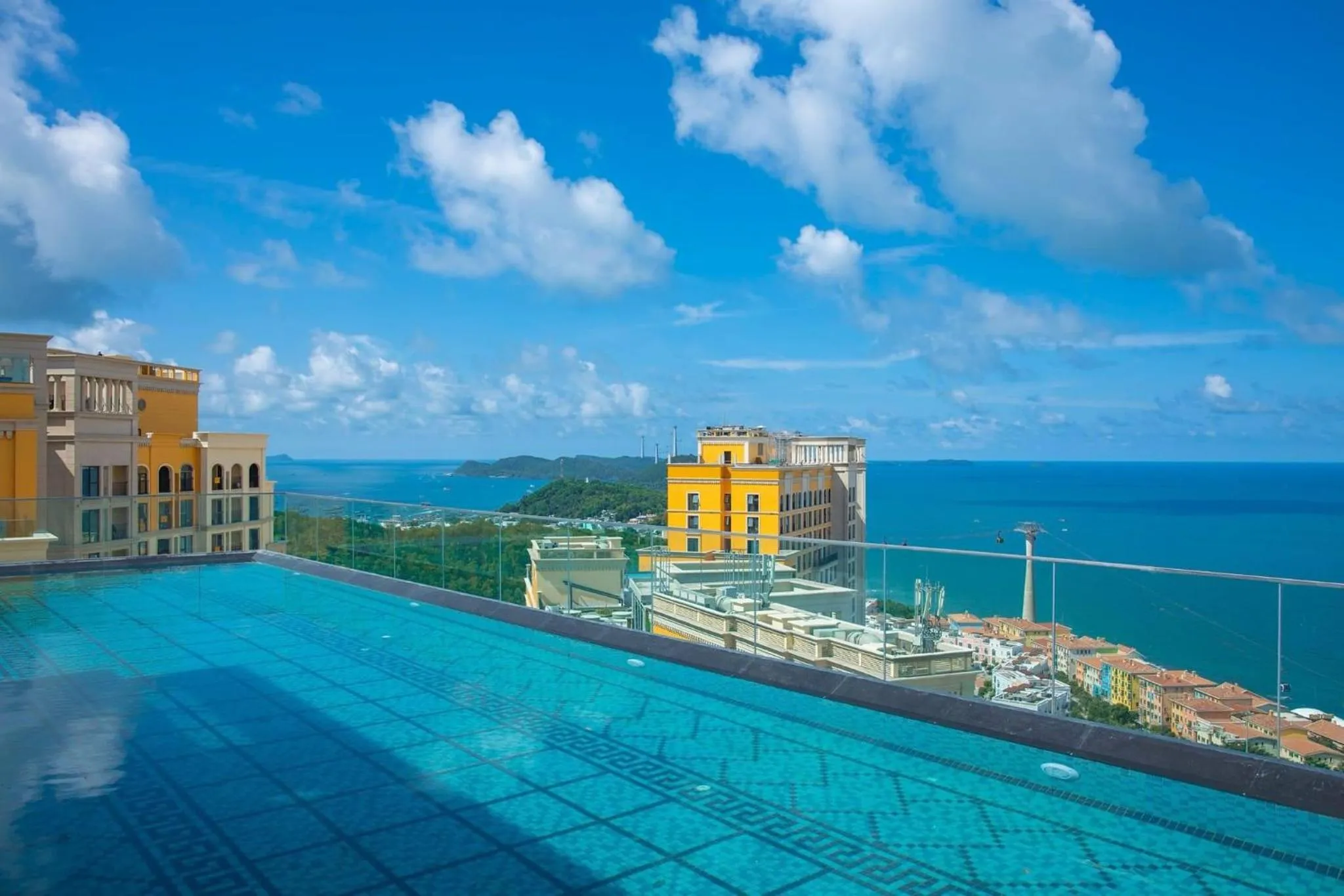 Swimming pool in Sunset Sorrento Phu Quoc