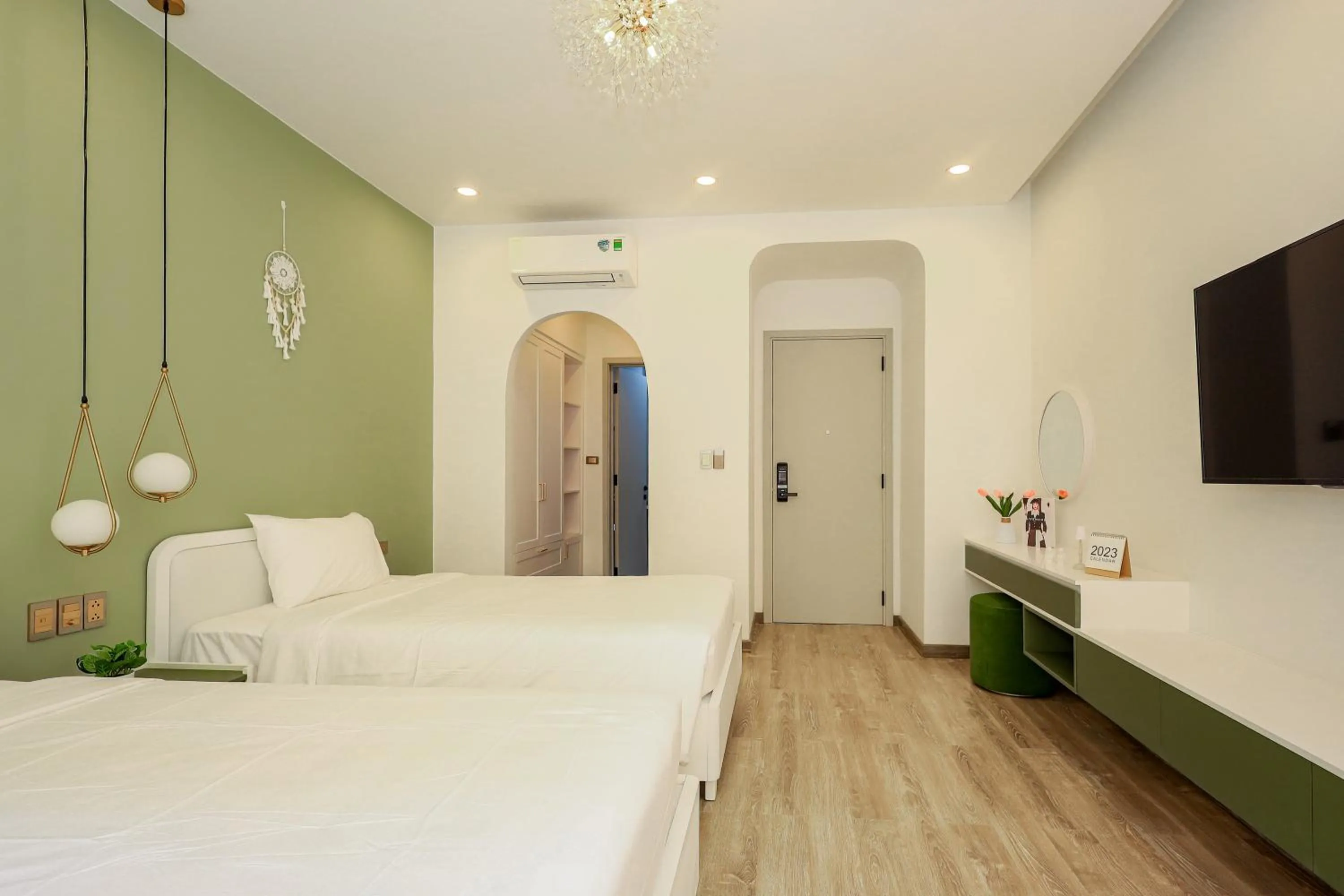 Bedroom, Bed in Sunset Sorrento Phu Quoc