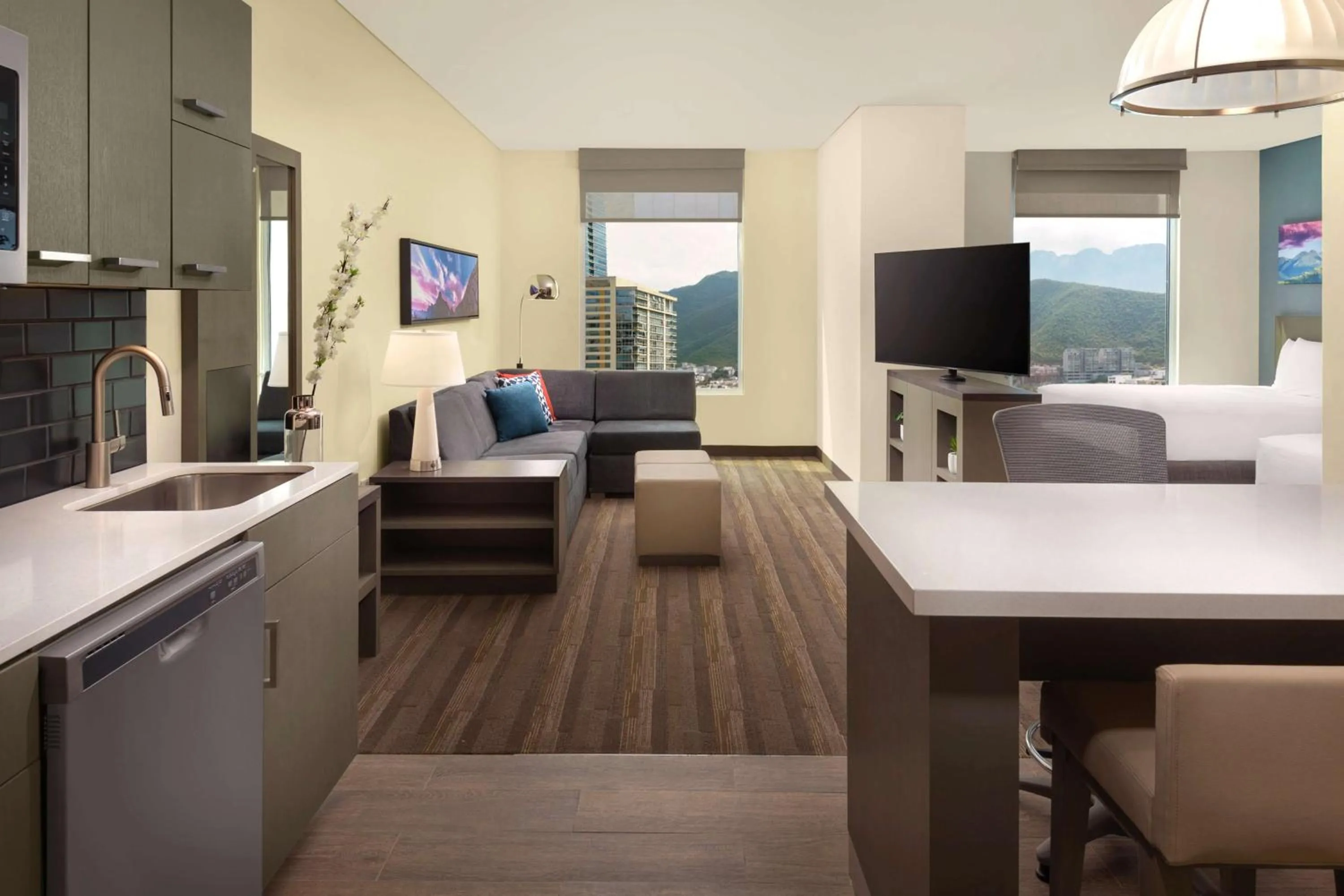 Bedroom in Hyatt House Monterrey Valle San Pedro