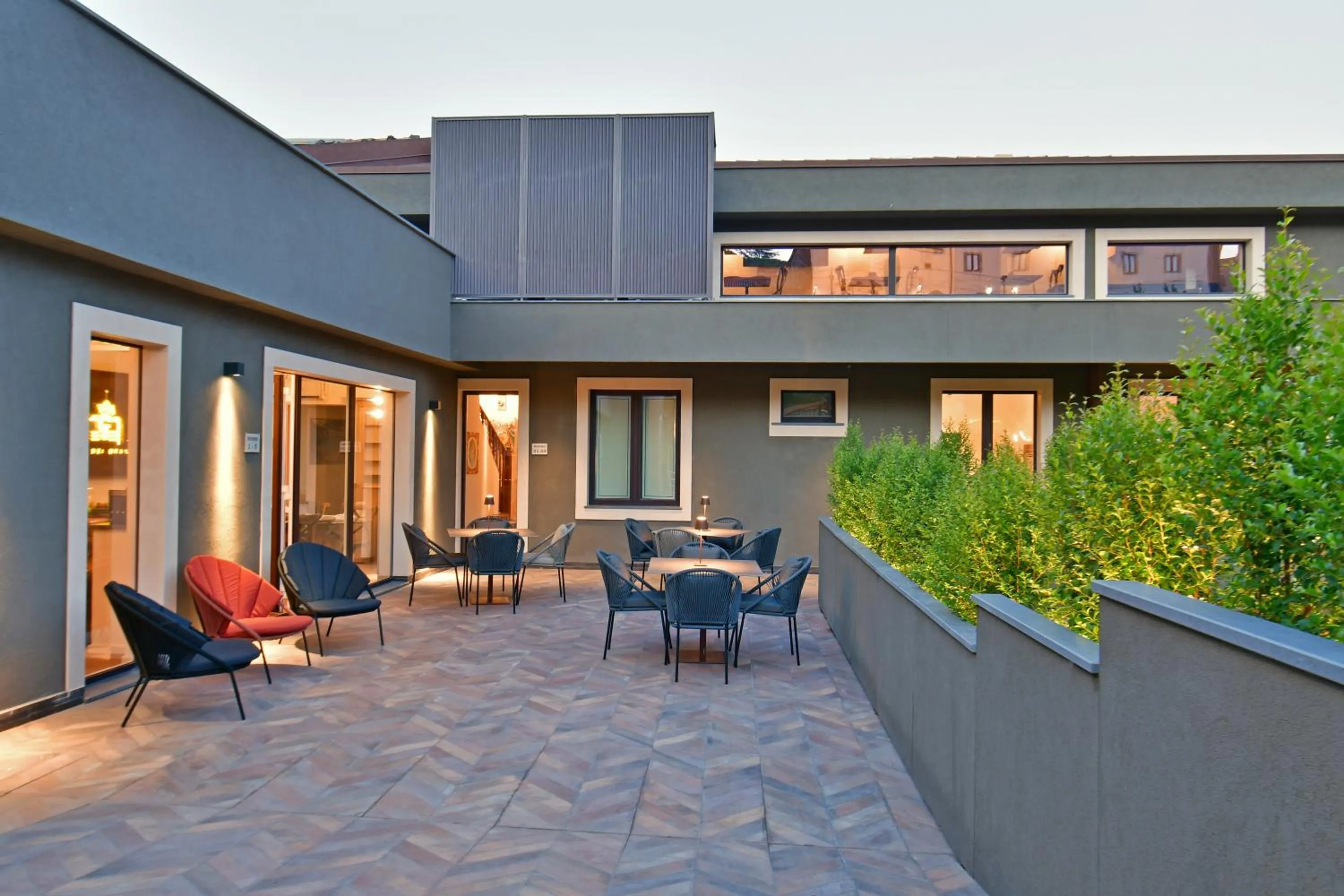 Patio in San Anton Hotel