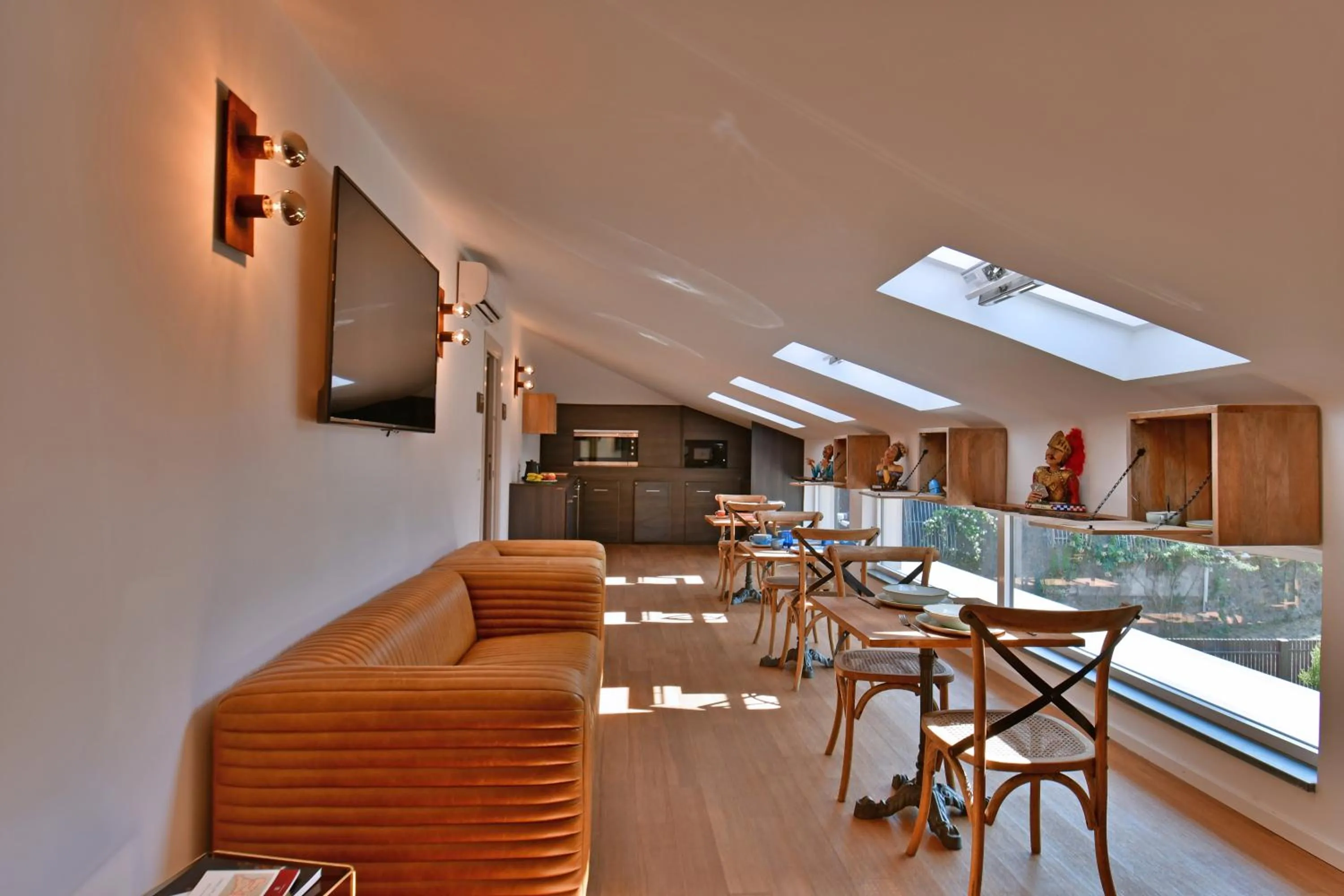 Kitchen or kitchenette in San Anton Hotel