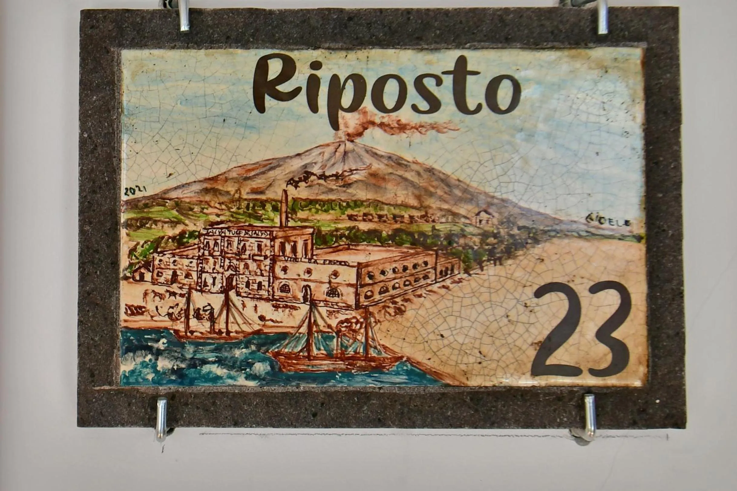 Decorative detail in San Anton Hotel