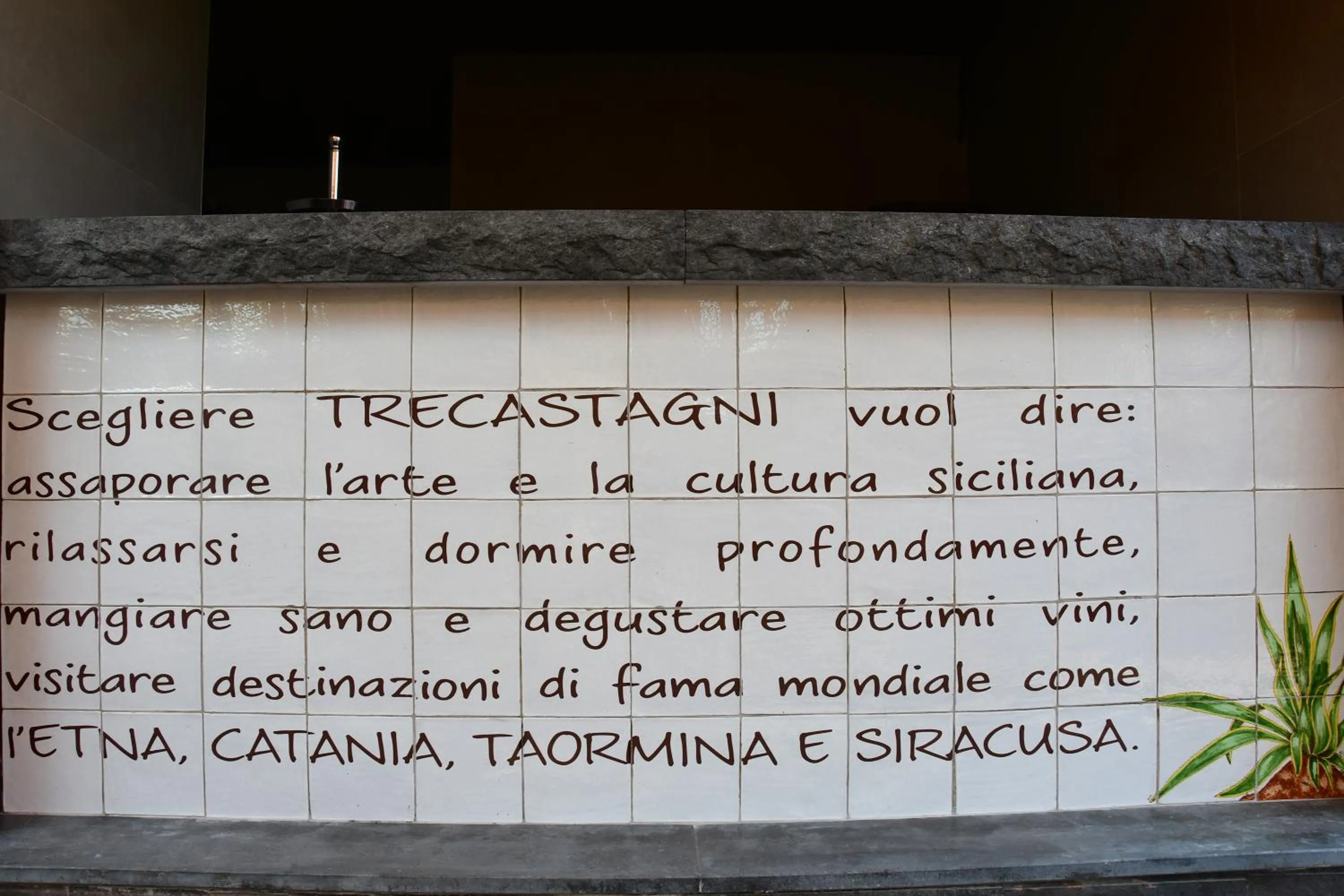 Decorative detail in San Anton Hotel