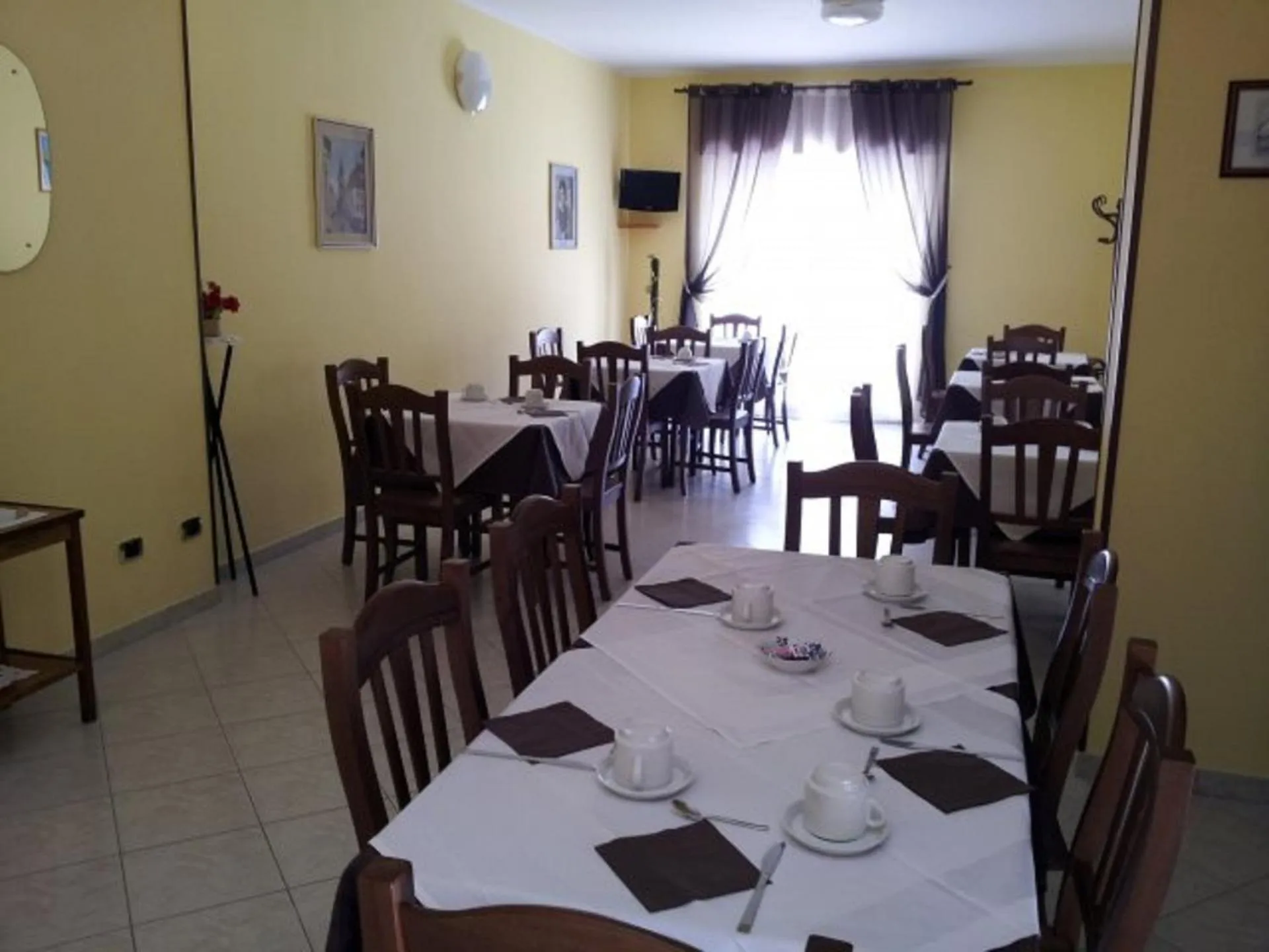 Food and drinks in Holiday B&B