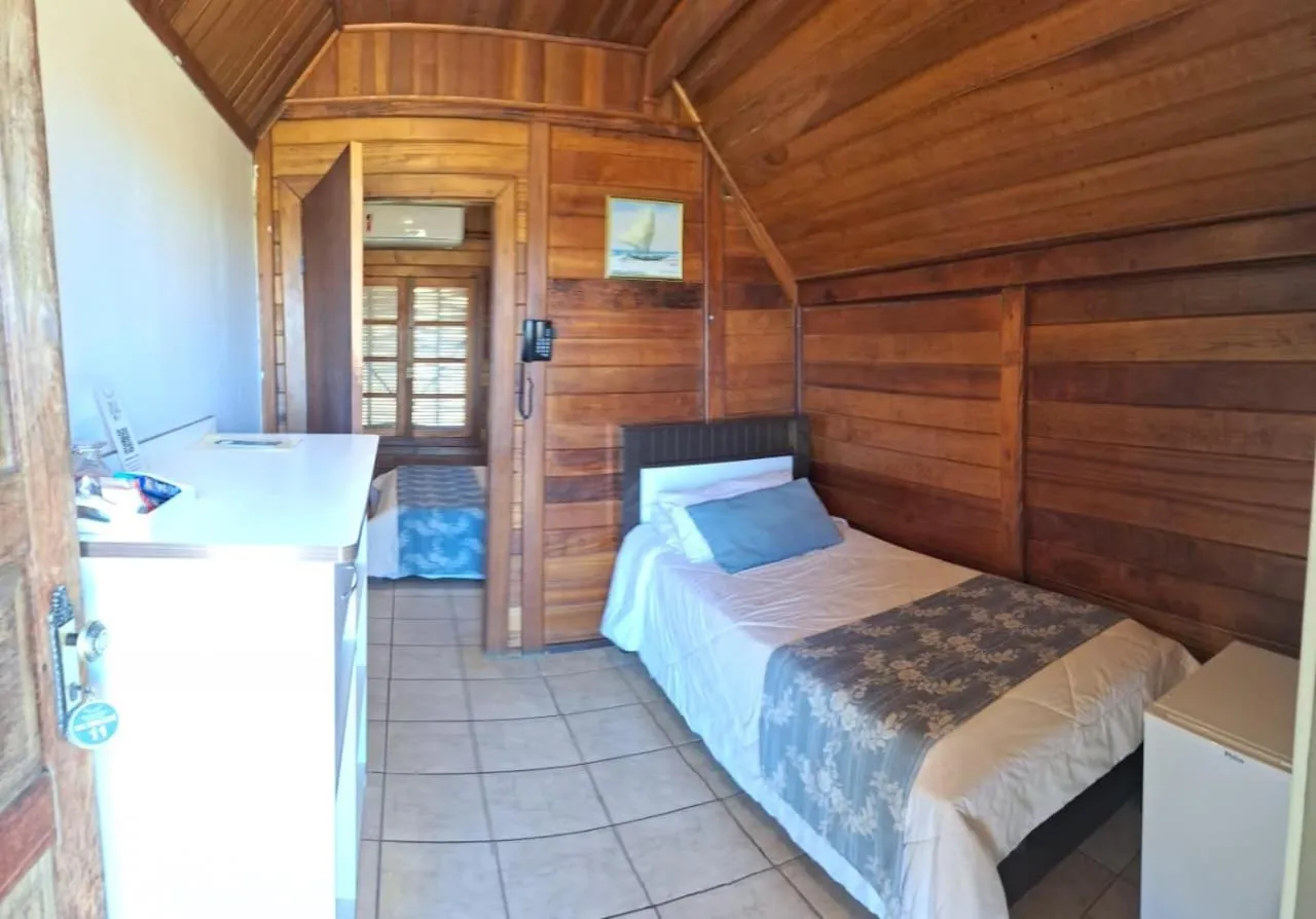 Bed in Hotel Fazenda Menino da Porteira