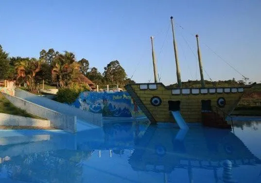 Swimming pool in Hotel Fazenda Menino da Porteira