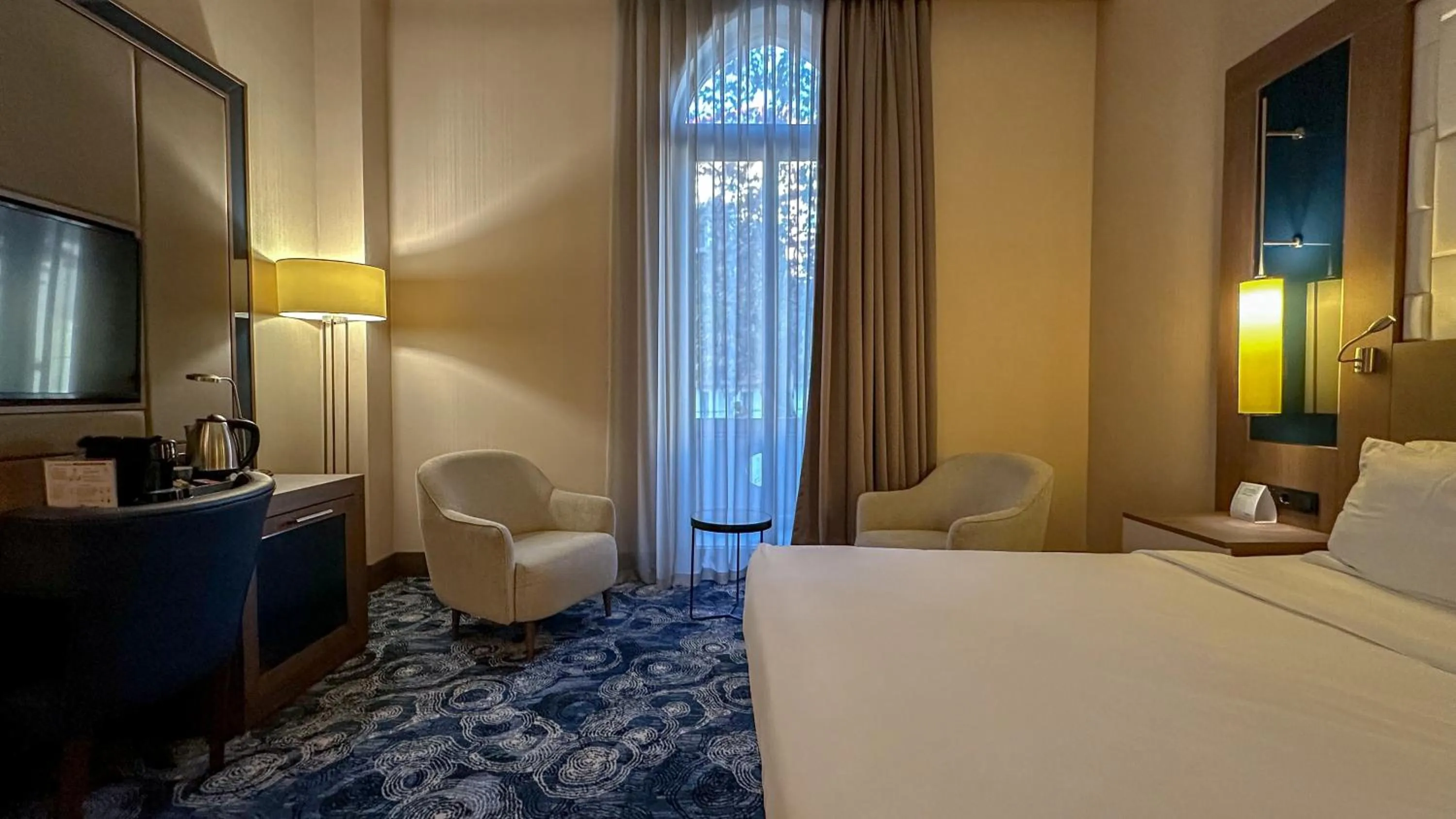 Bedroom, Bed in Tbilisi Philharmonic Hotel by Mercure