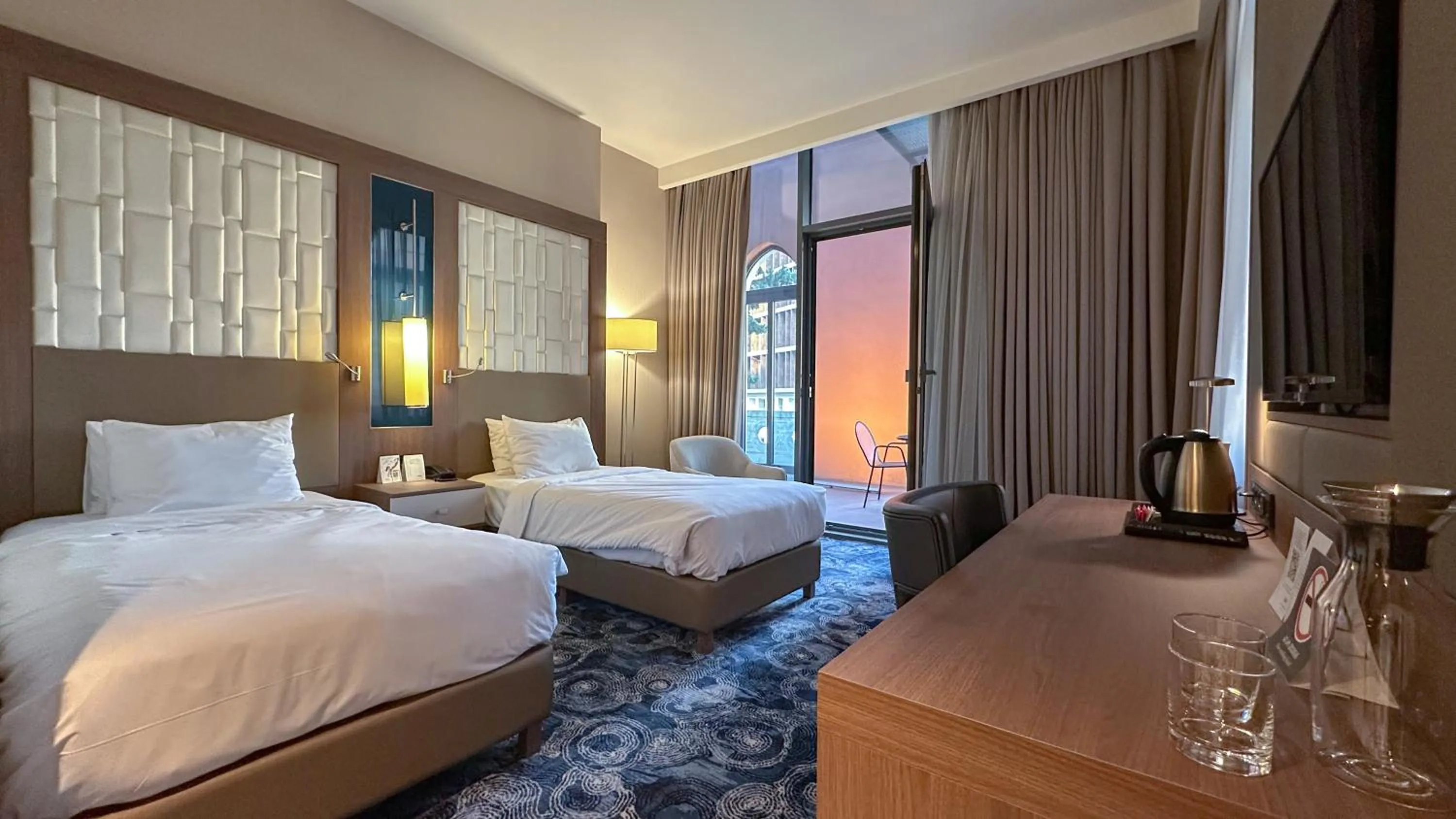 Bedroom, Bed in Tbilisi Philharmonic Hotel by Mercure