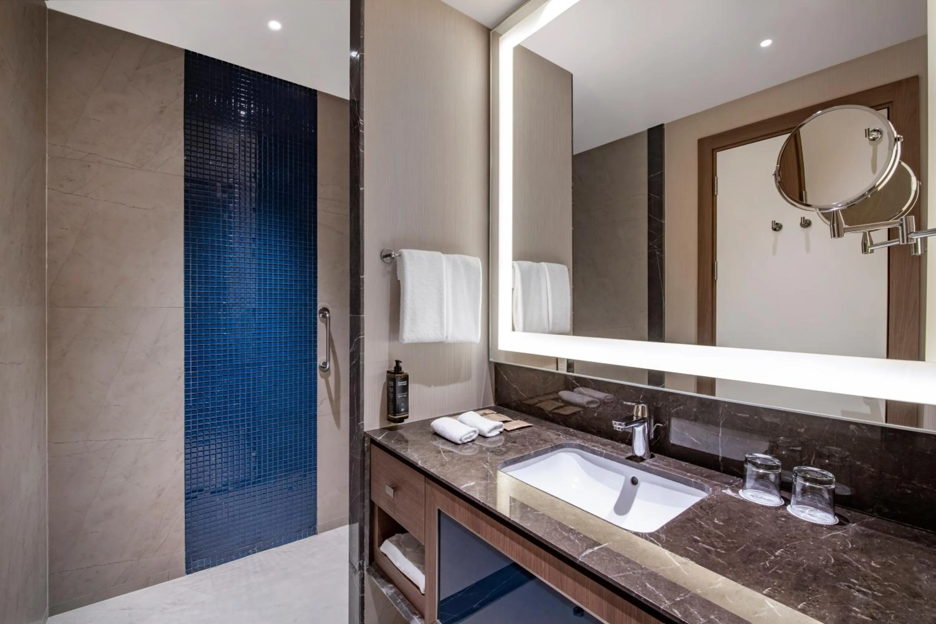 Bathroom in Tbilisi Philharmonic Hotel by Mercure