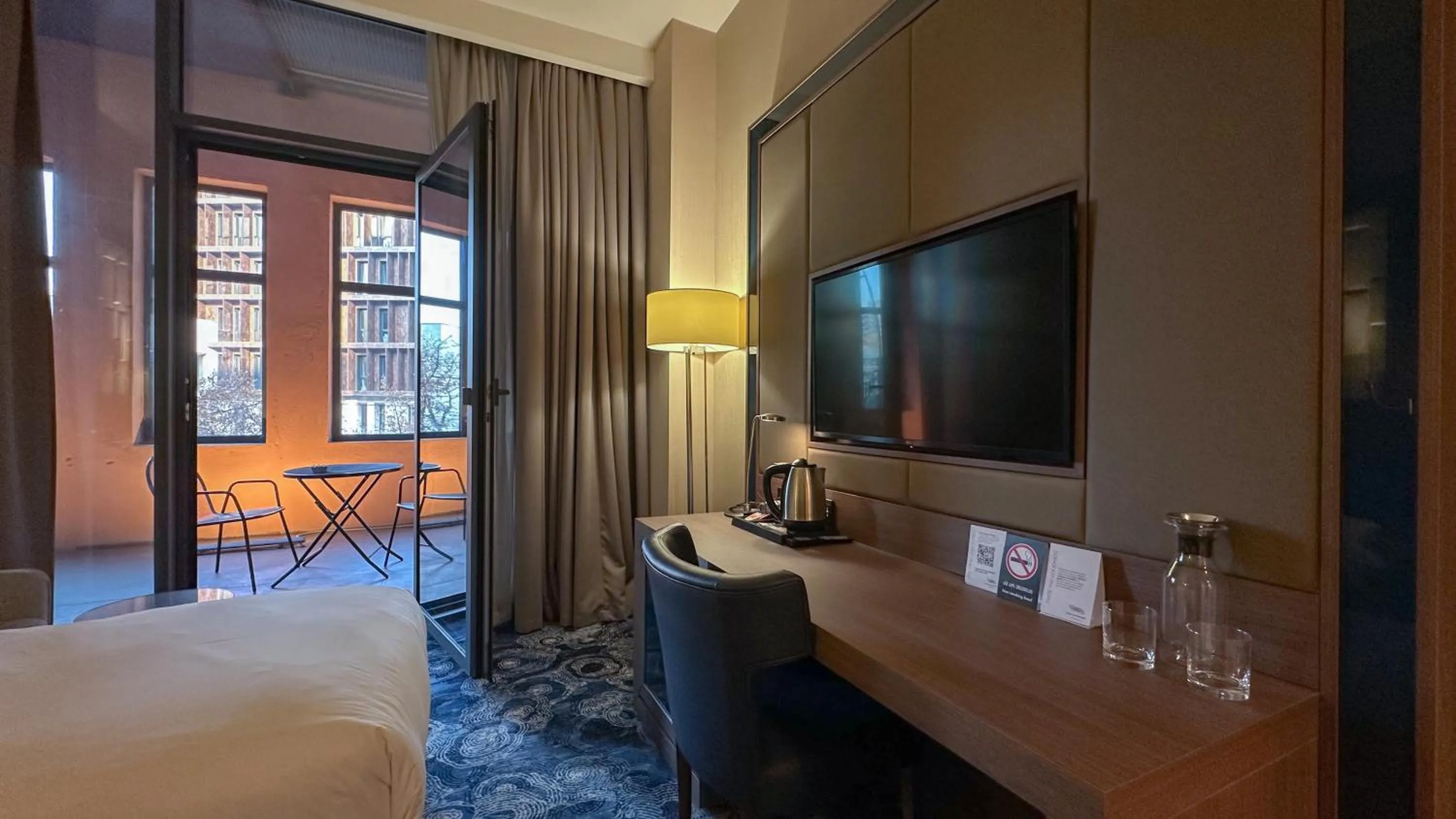 Bedroom, Bed in Tbilisi Philharmonic Hotel by Mercure