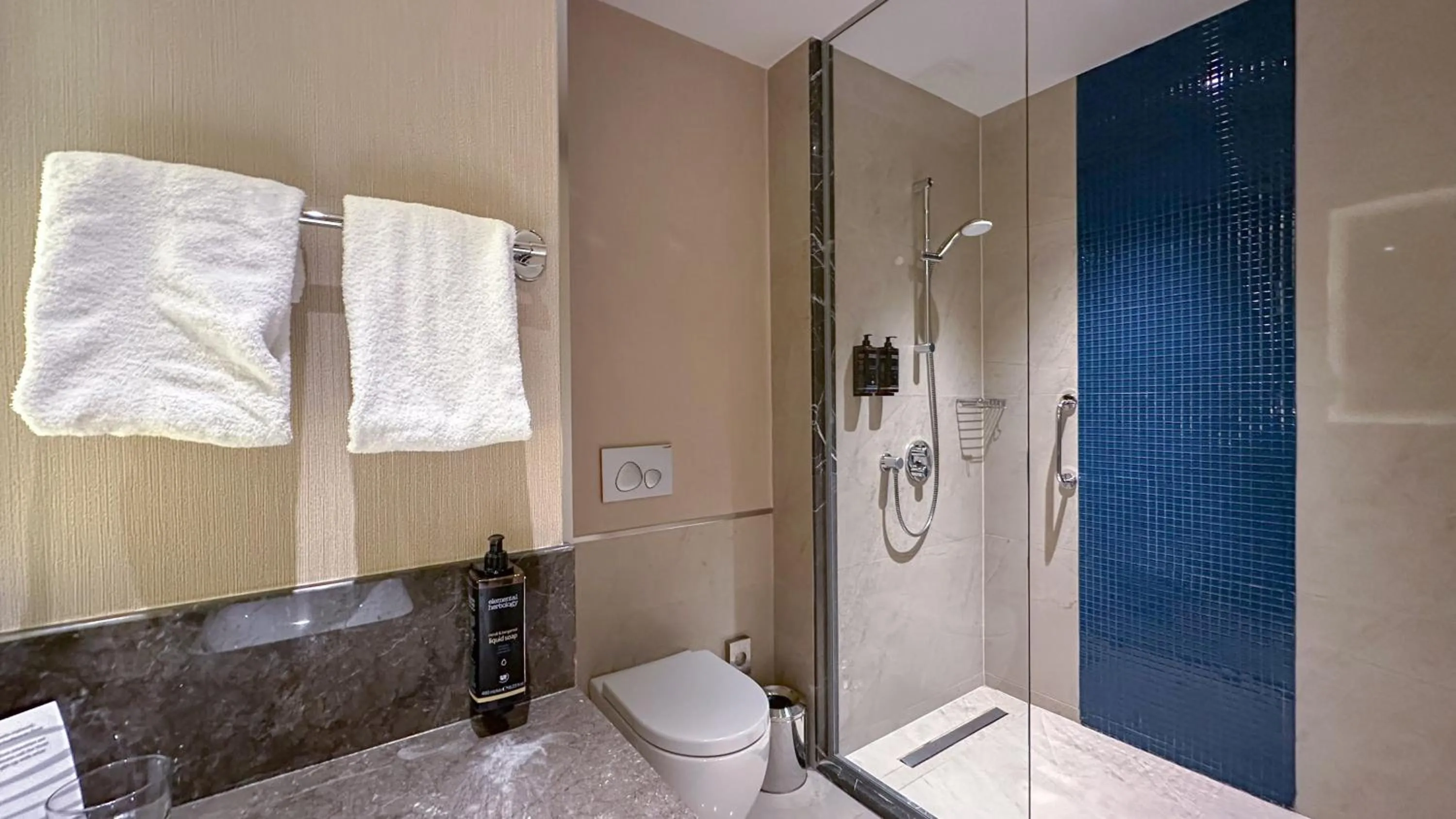 Bathroom in Tbilisi Philharmonic Hotel by Mercure