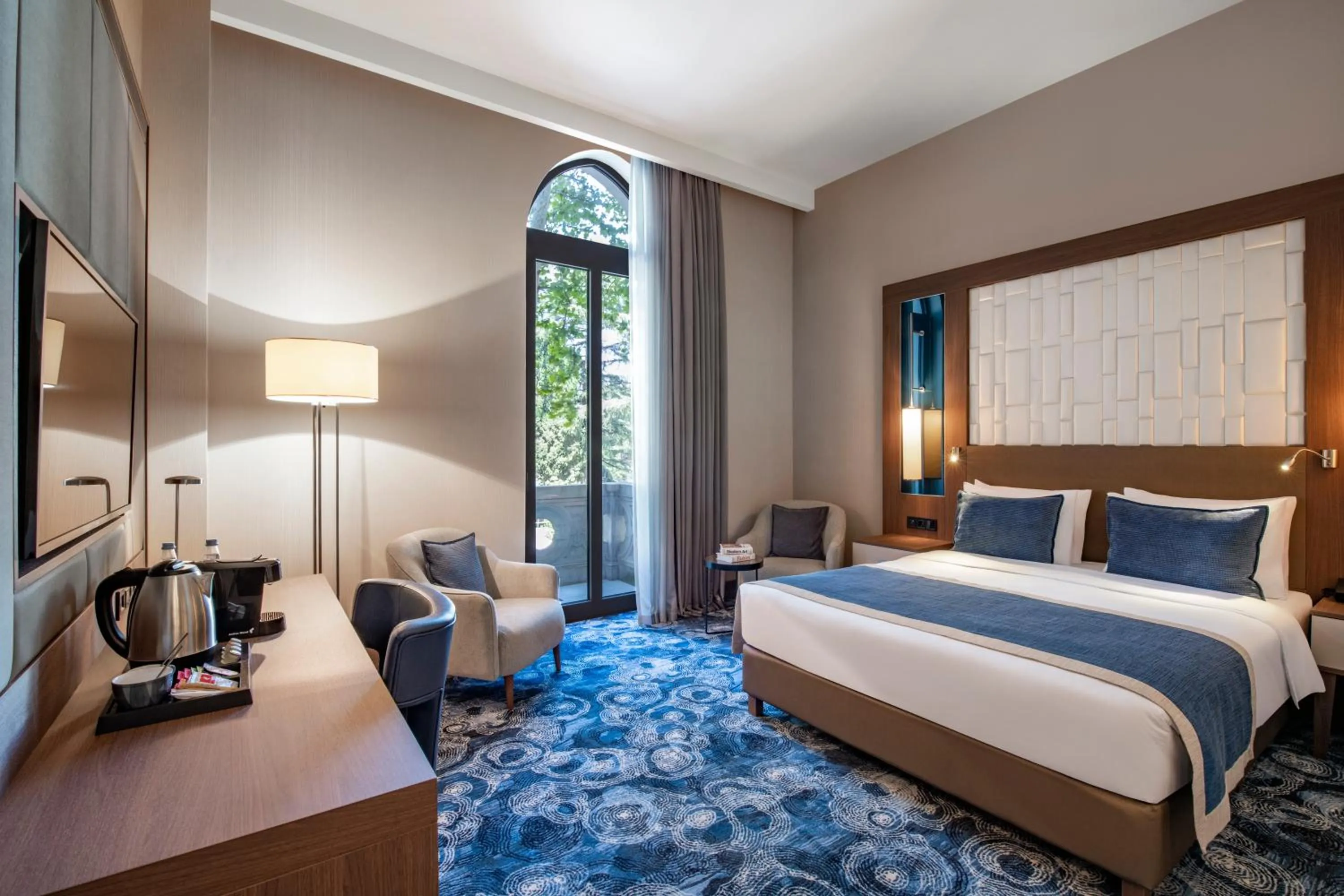 Bedroom, Bed in Tbilisi Philharmonic Hotel by Mercure