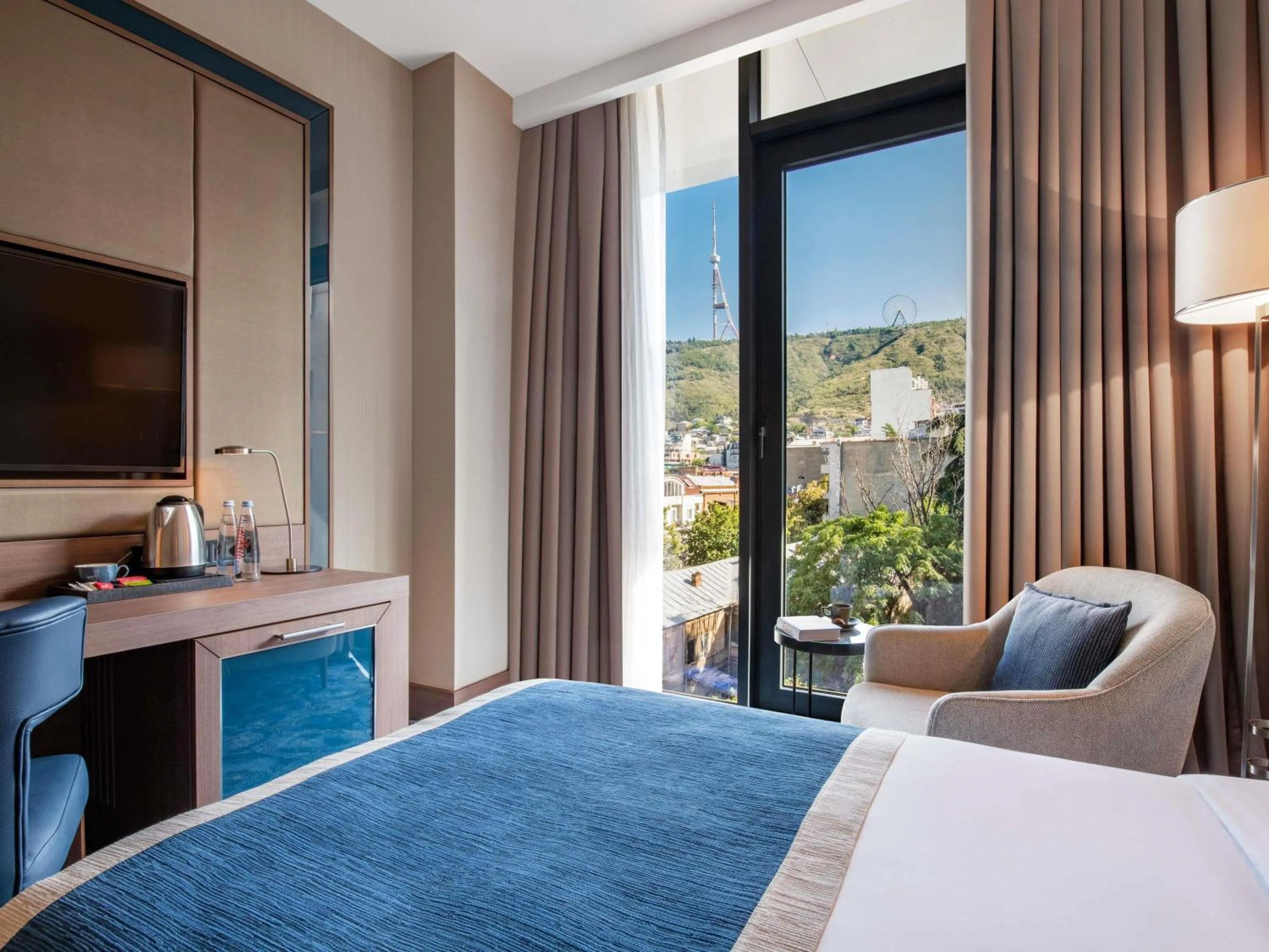 Bedroom, Bed in Tbilisi Philharmonic Hotel by Mercure