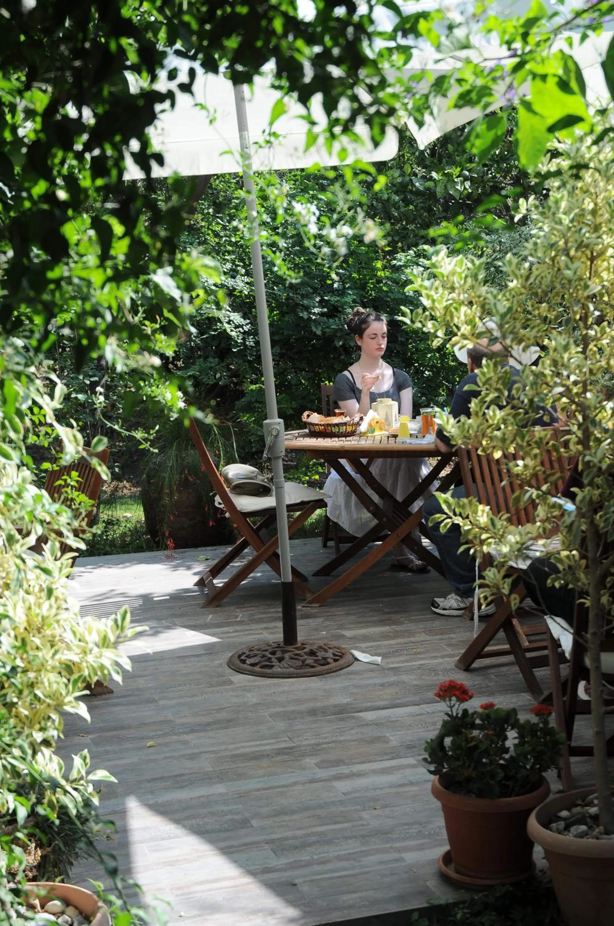 Garden in Hotel Gulec