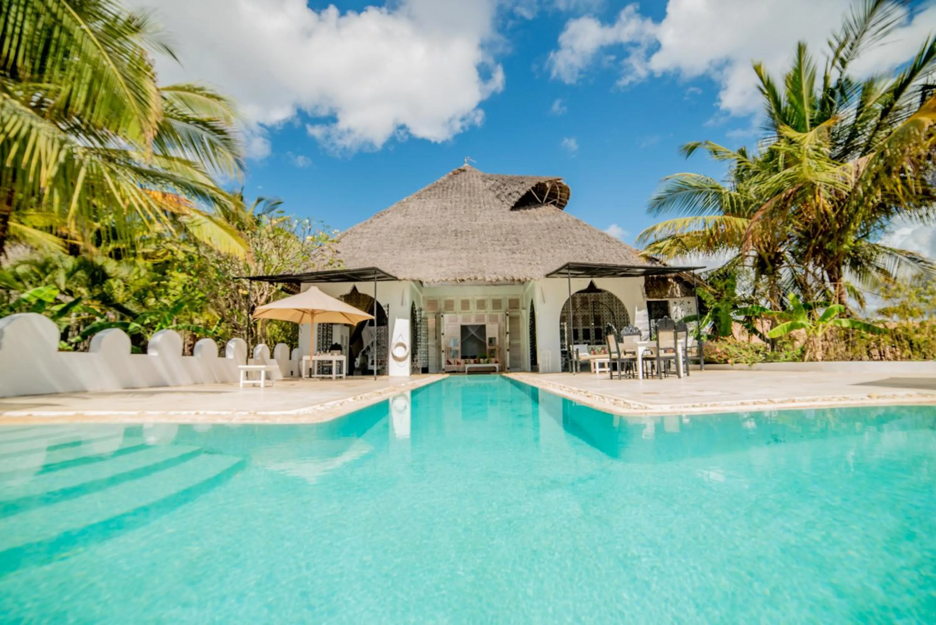 Swimming pool in Msambweni Beach House and Private Villas