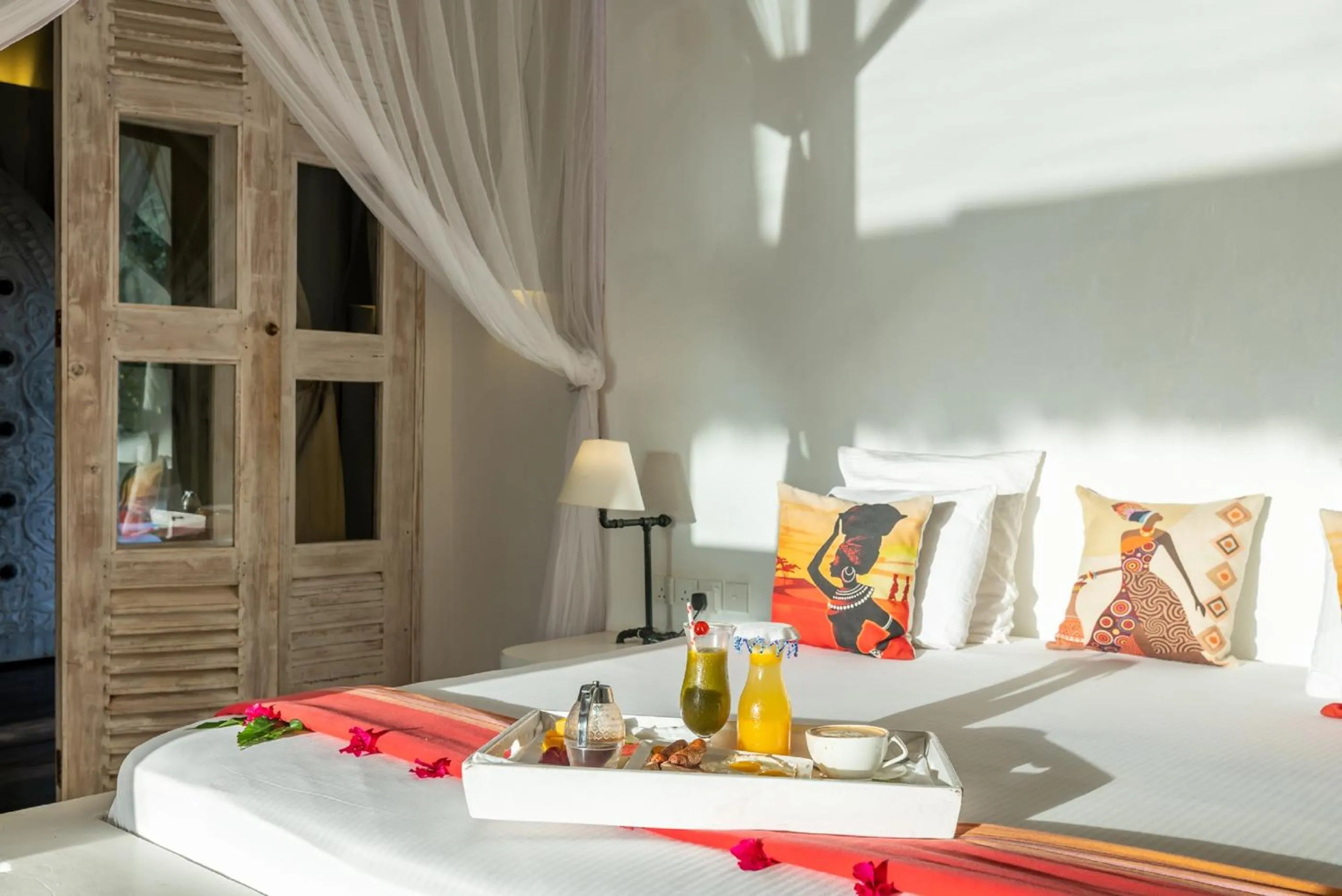 Bedroom in Msambweni Beach House and Private Villas