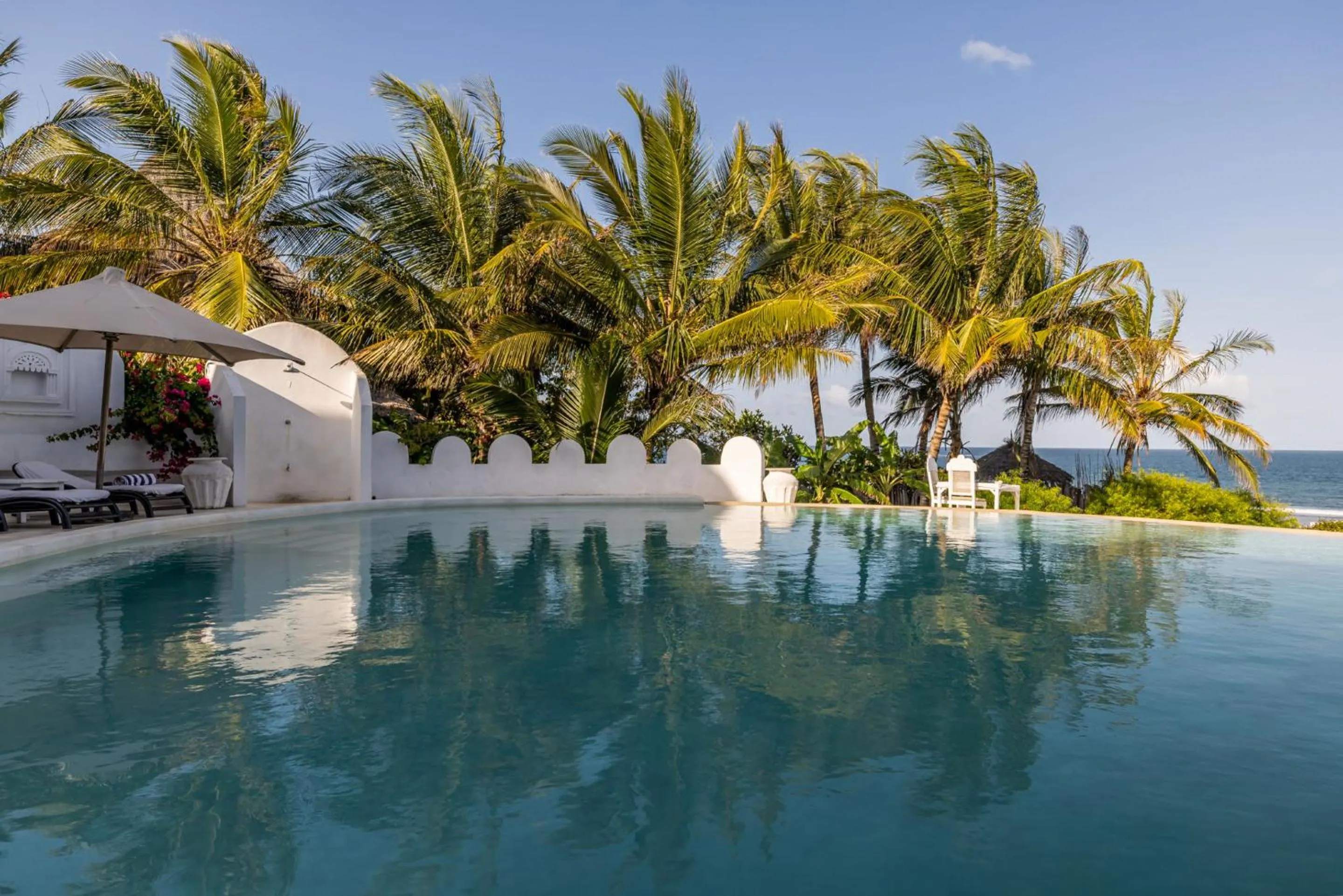 Sea view in Msambweni Beach House and Private Villas