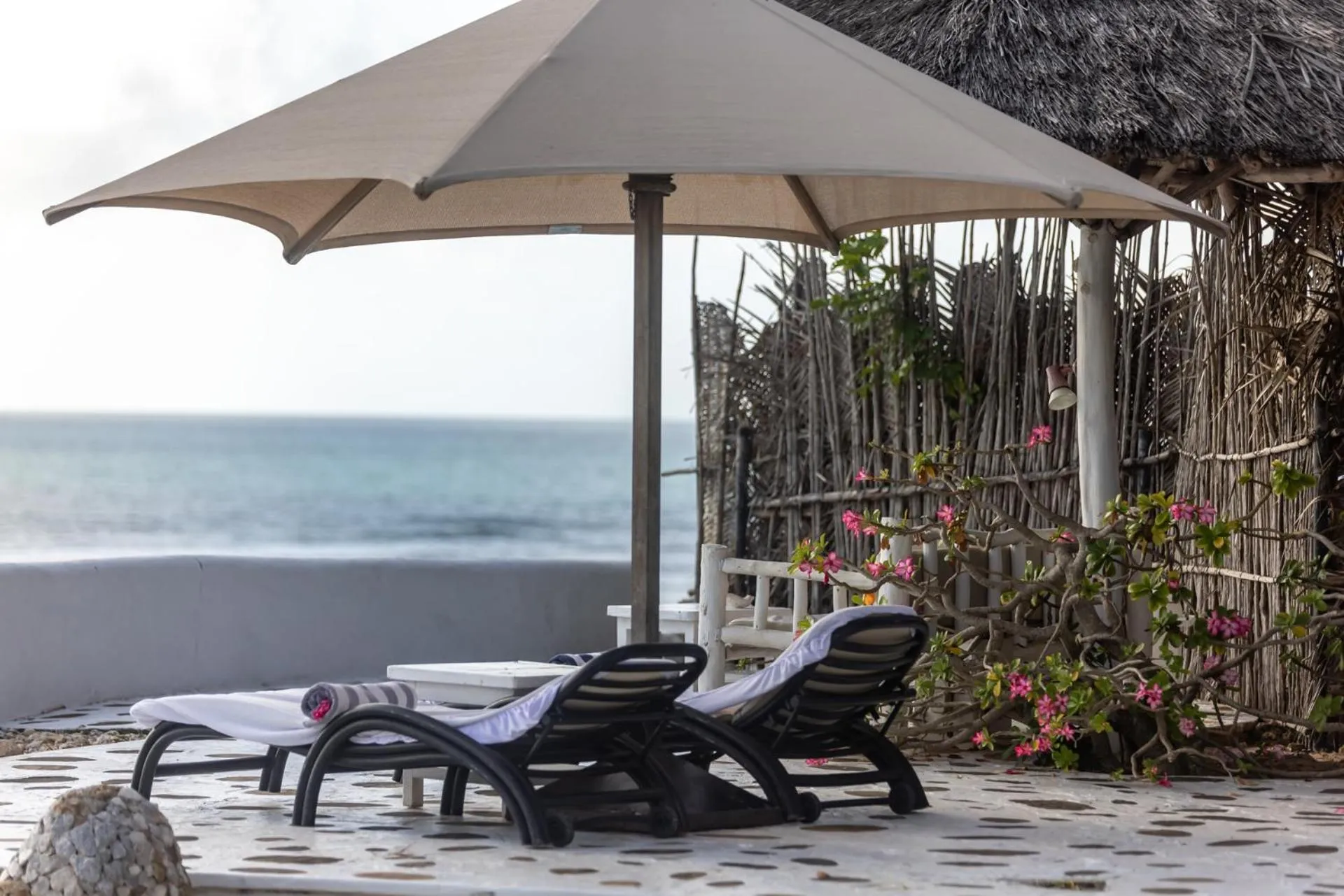 Sea view in Msambweni Beach House and Private Villas