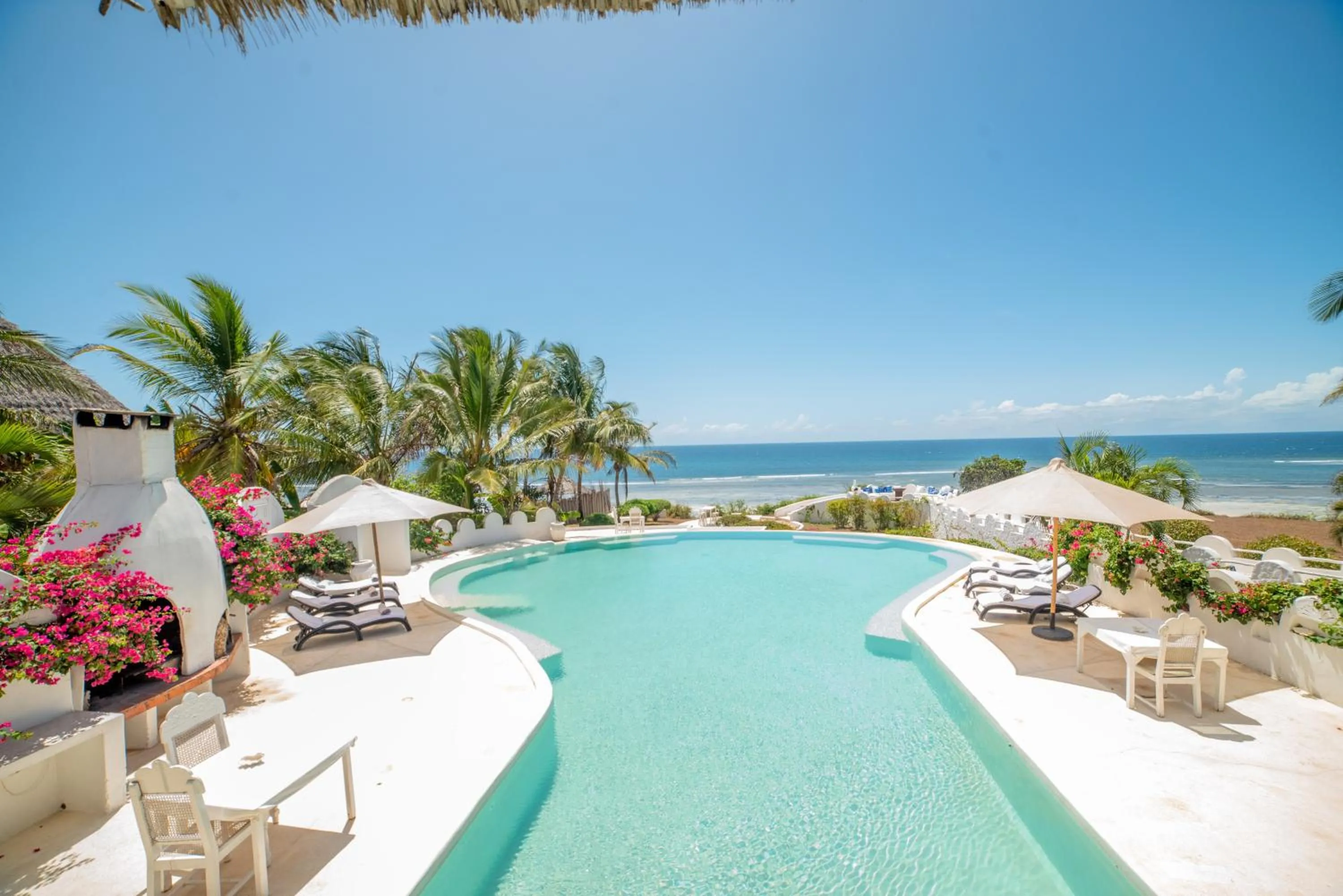 Swimming pool in Msambweni Beach House and Private Villas