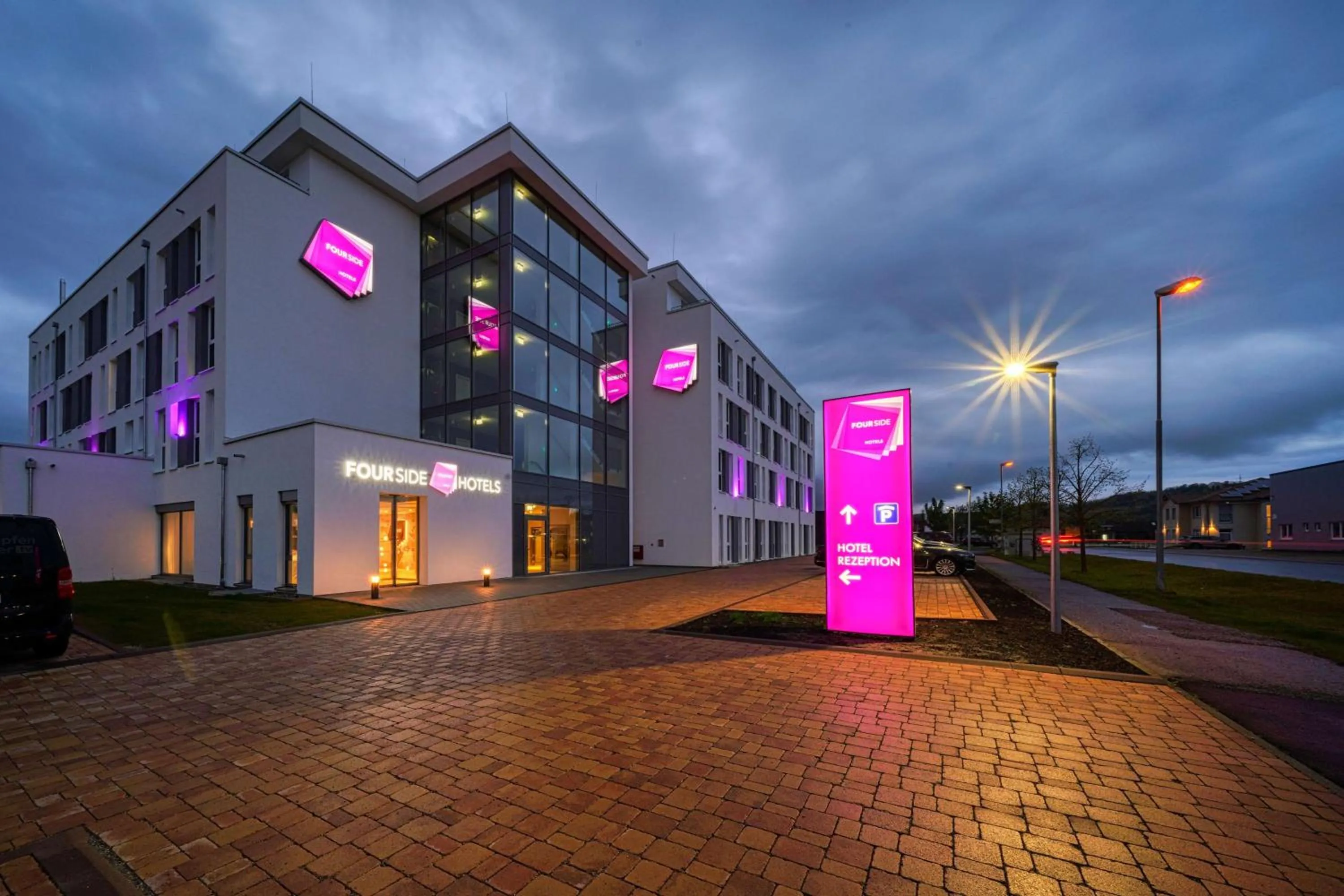 Property building in FourSide Hotel Ringsheim, Trademark Collection by Wyndham