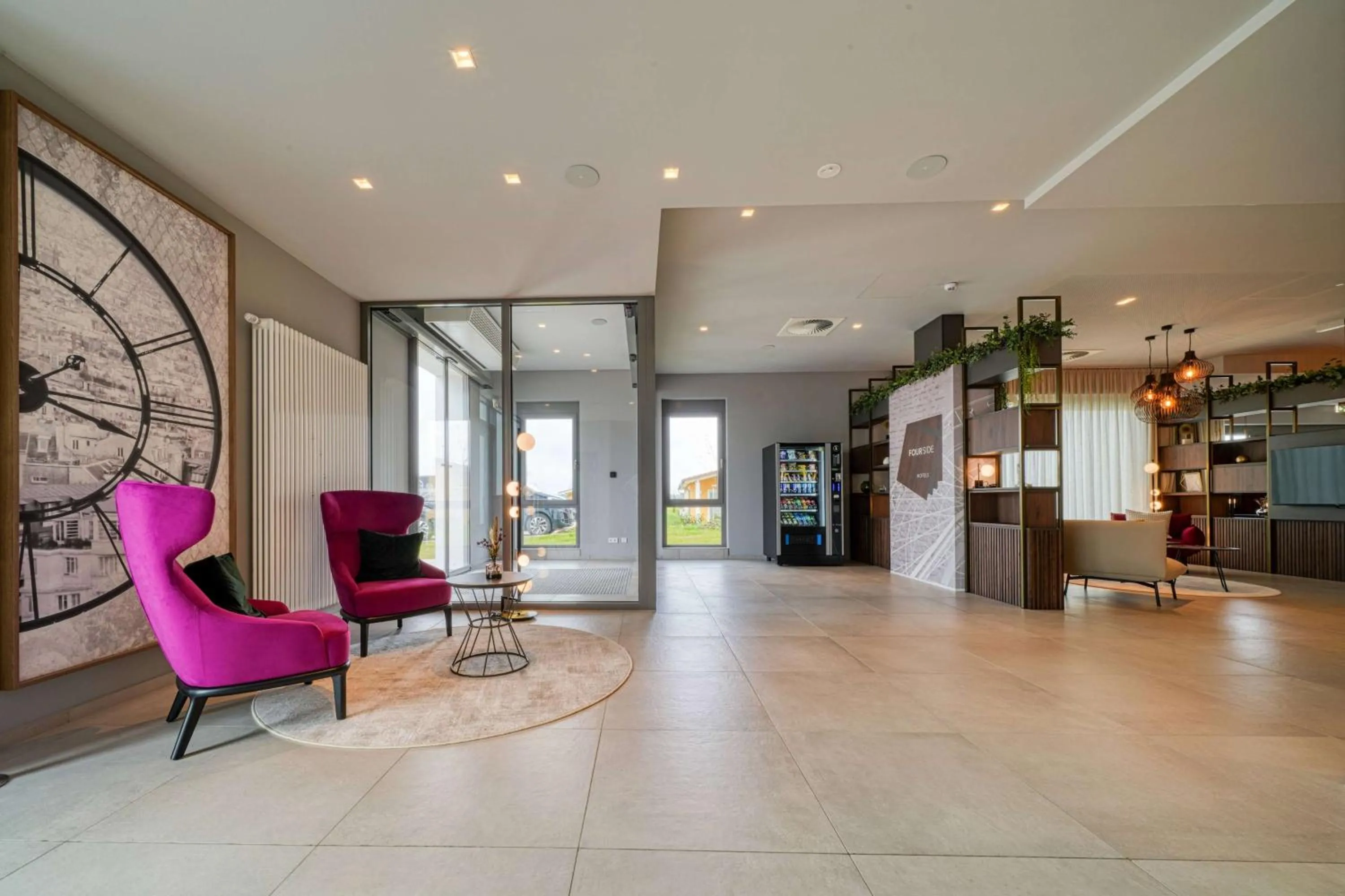 Lobby or reception in FourSide Hotel Ringsheim, Trademark Collection by Wyndham
