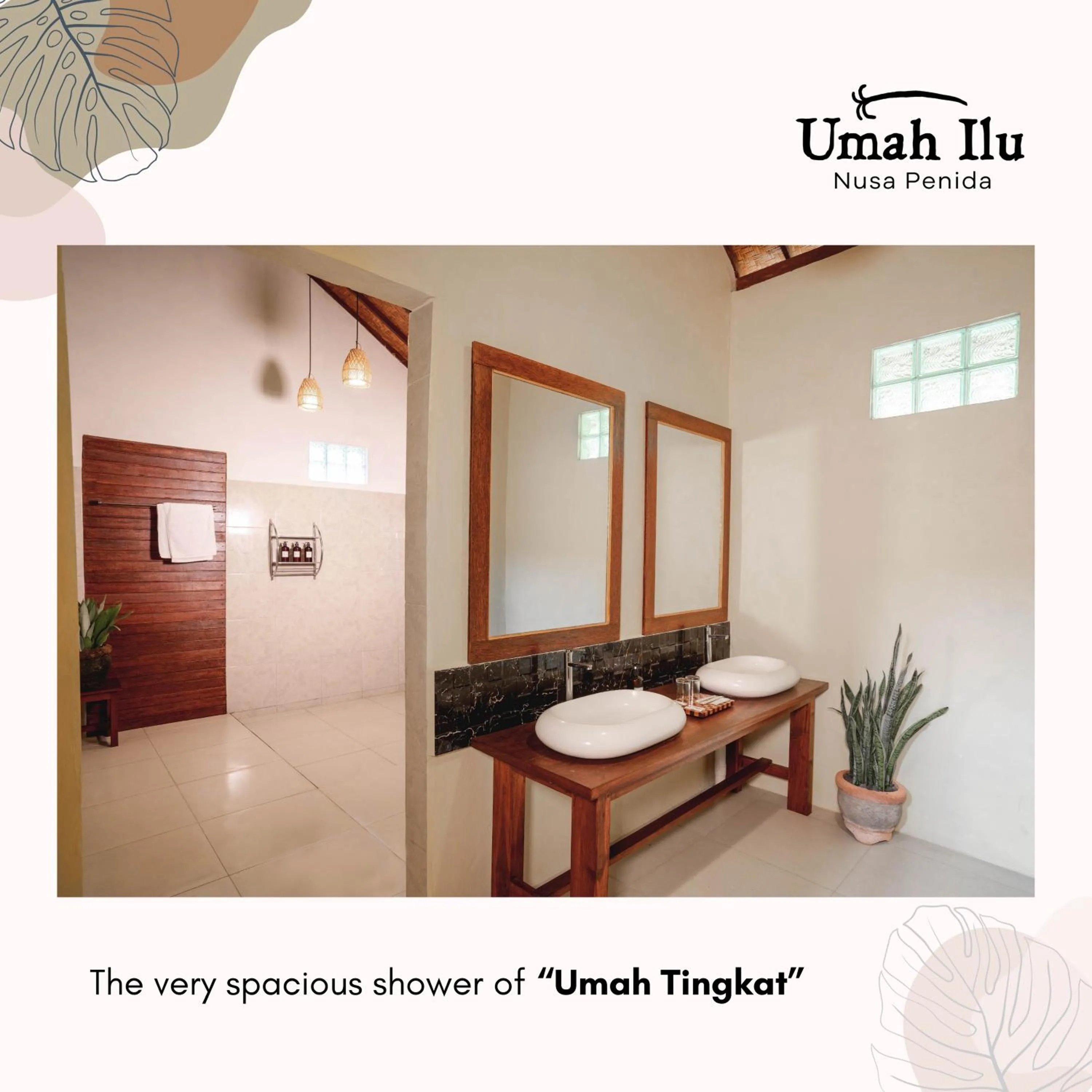 Bathroom in Umah Ilu Island Retreat Penida