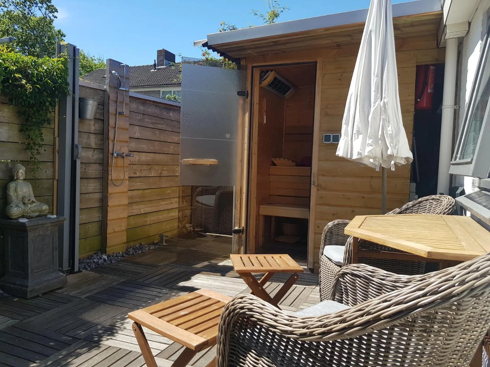 Balcony/Terrace in Sleep Well Ness Domburg