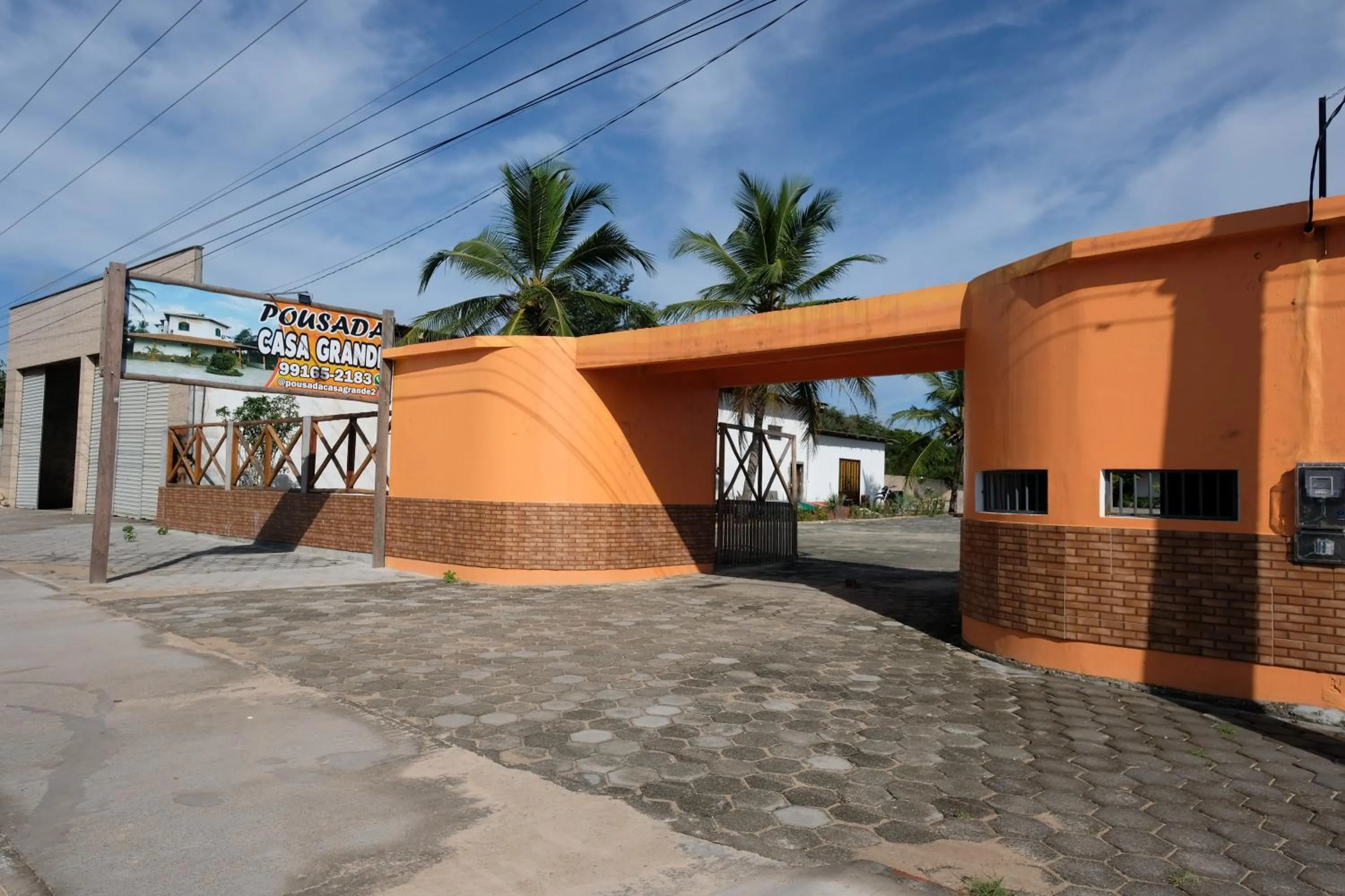Facade/entrance in Pousada Casa Grande