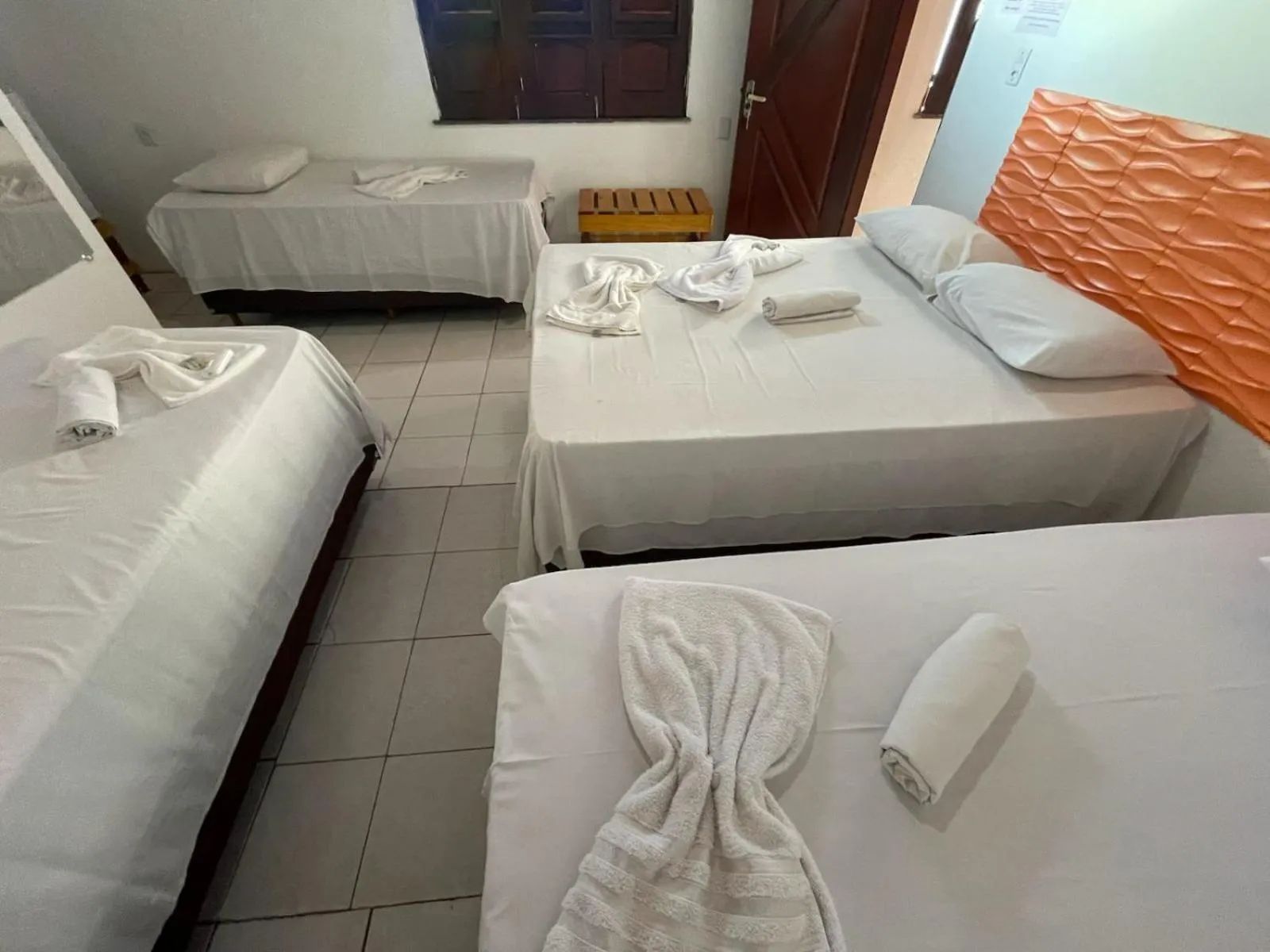 Bed in Pousada Casa Grande