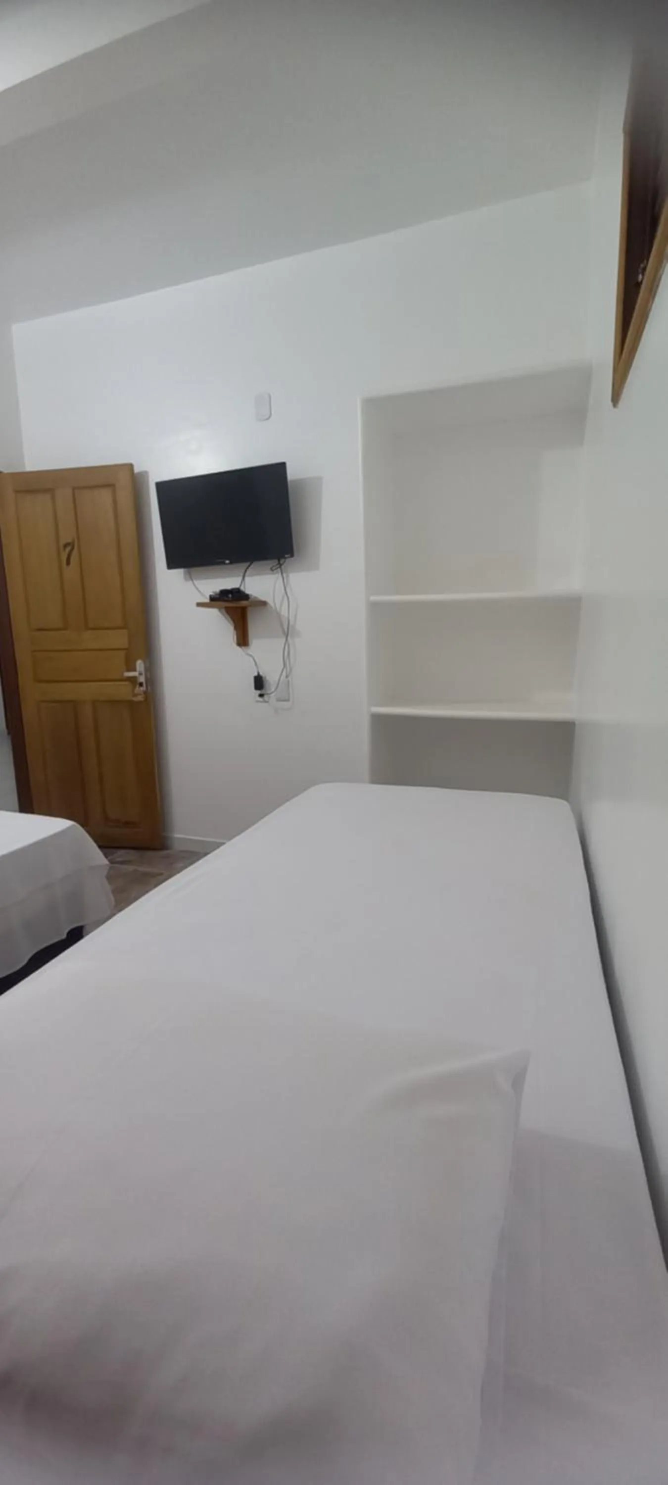 Bed in Pousada Casa Grande