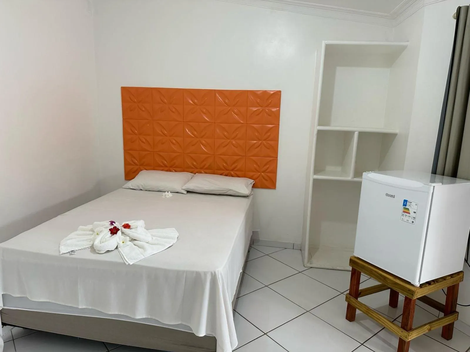 Bed in Pousada Casa Grande