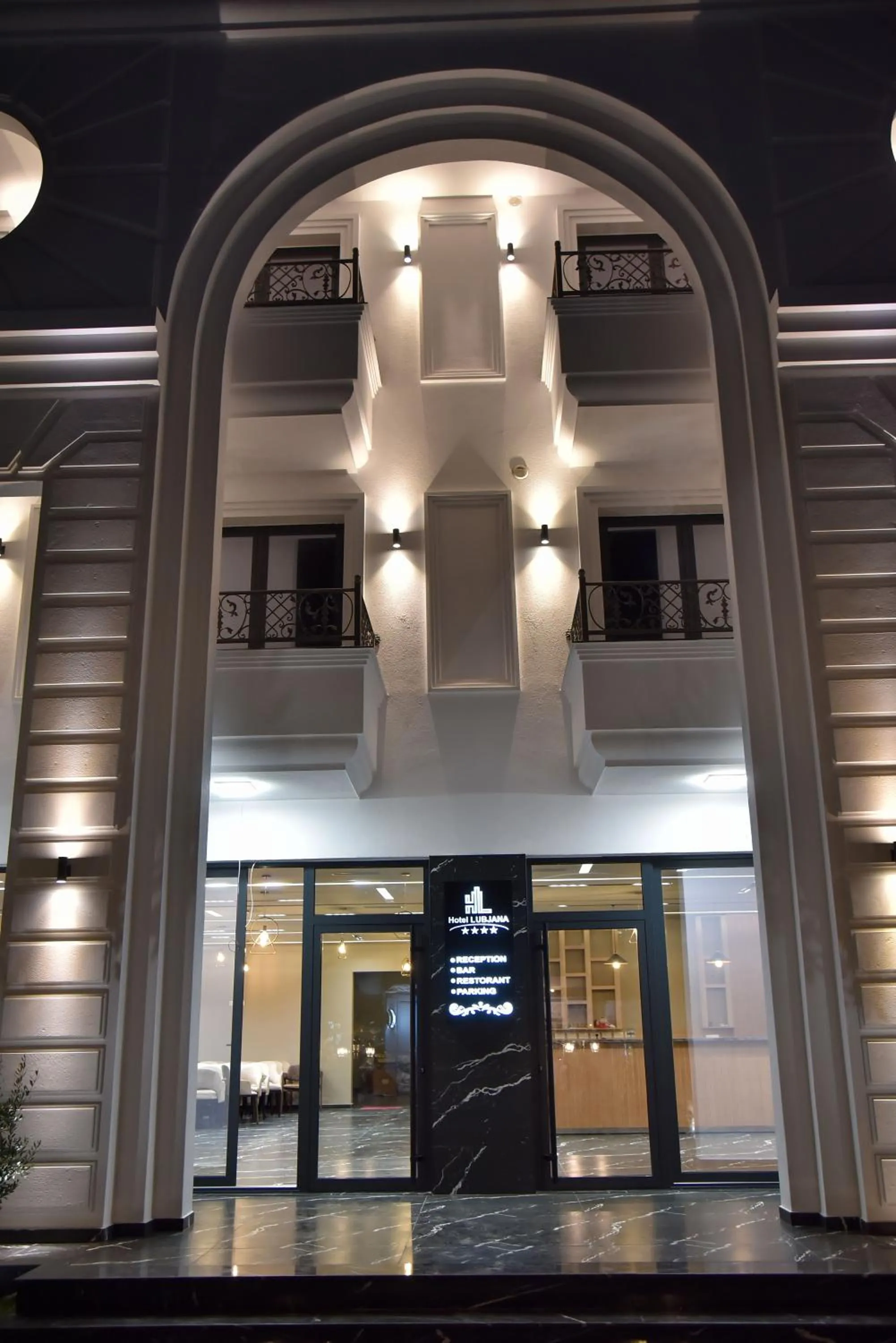 Facade/entrance in Dolanit Hotels Lubjana