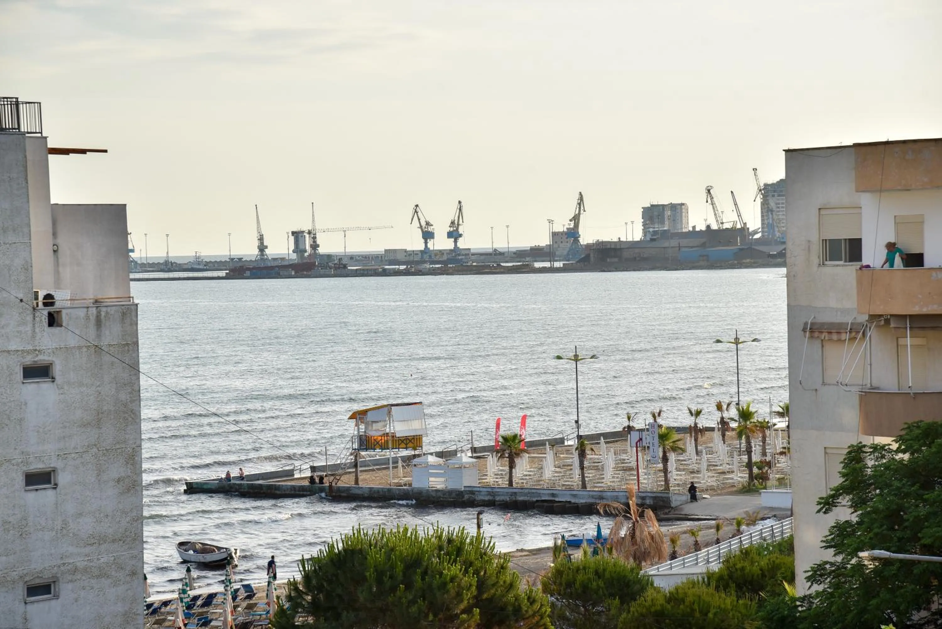 Sea view in Dolanit Hotels Lubjana