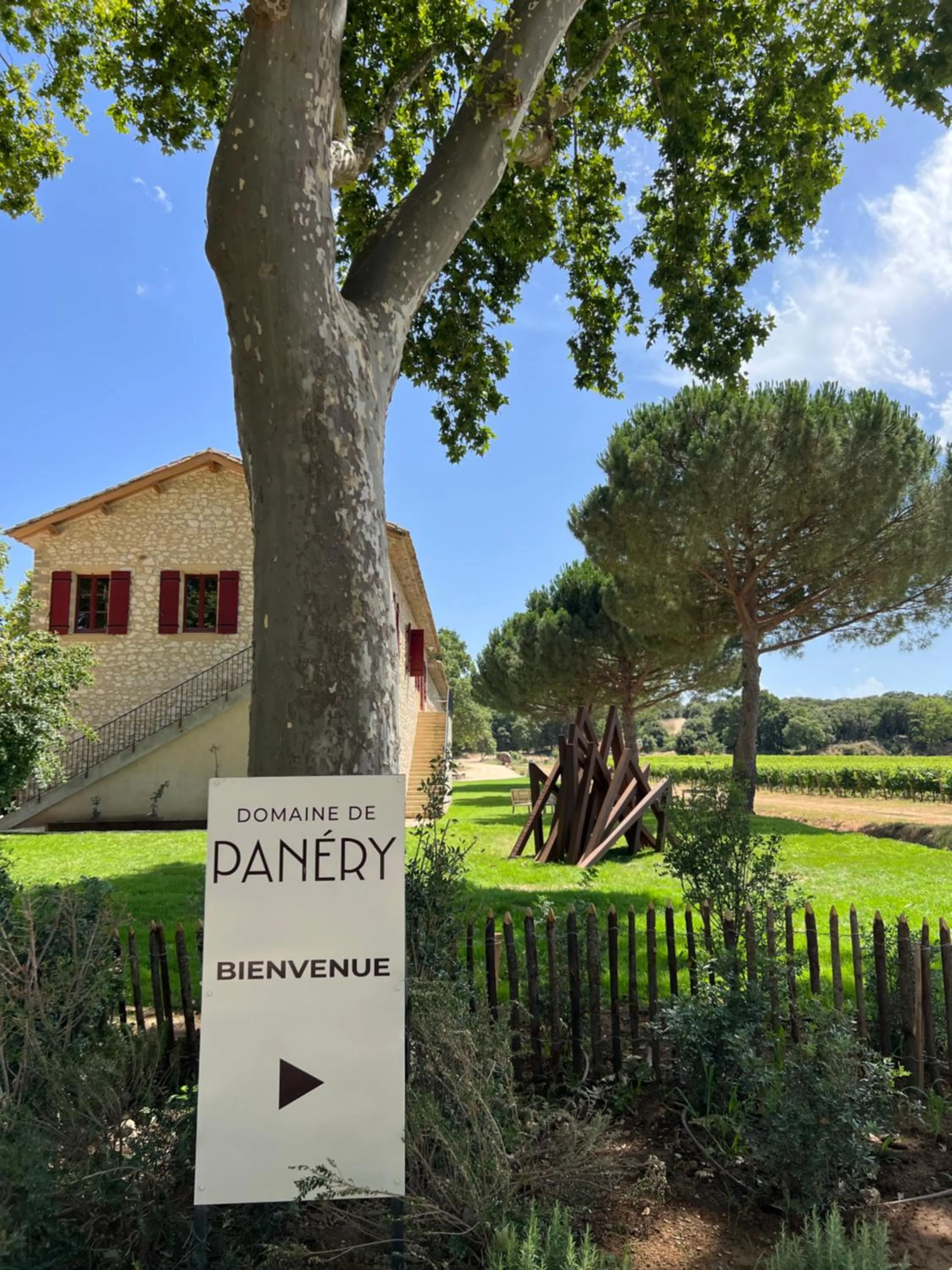 Garden in Domaine de Panery